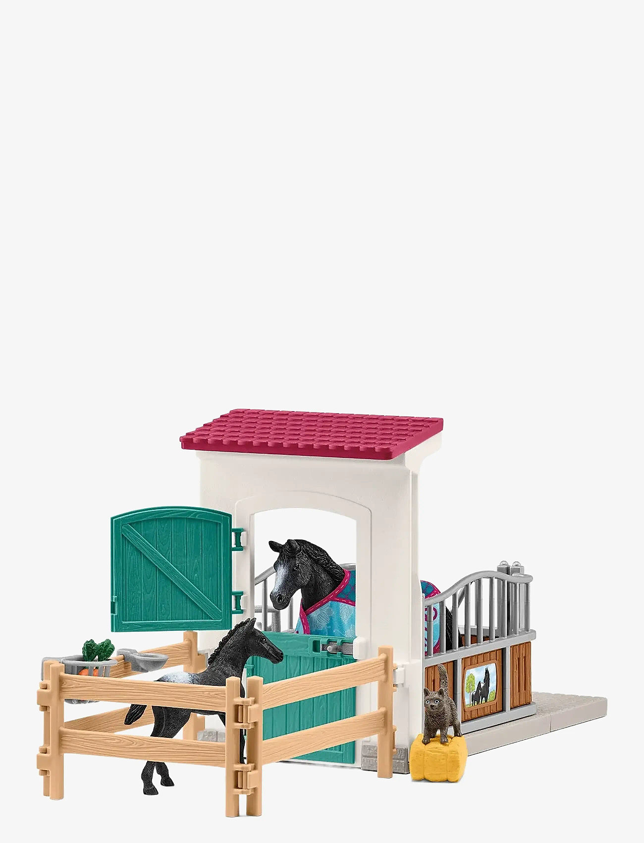 Schleich - Schleich Horse Box with Mare and Foal - leikkisetit - multi - 2