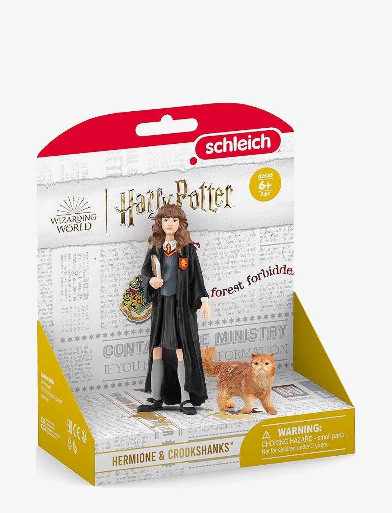 Schleich - Schleich HP Hermione Granger & Crookshanks - leksakssets & figurer - multi - 2