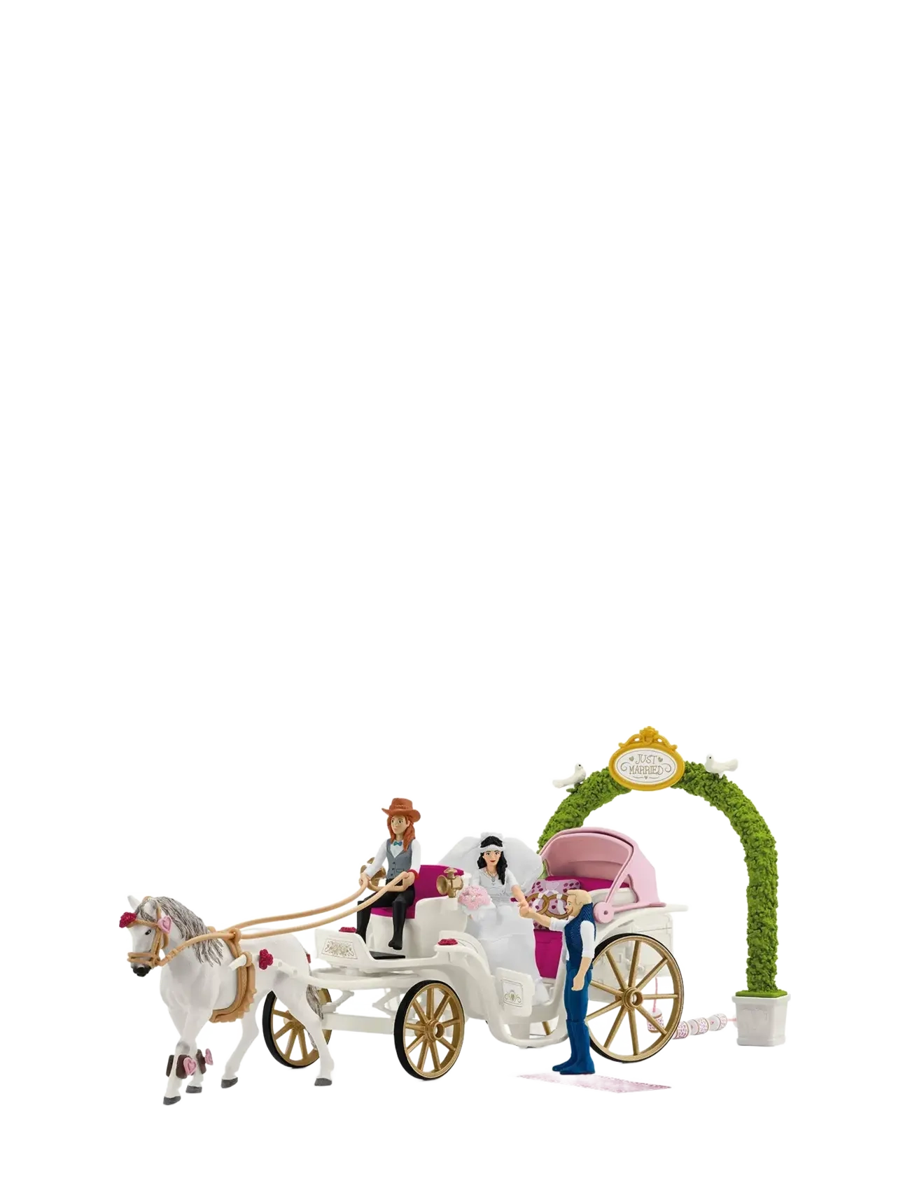 Schleich Schleich Wedding Carriage, One Size, Multi/patterned, Legesæt Og Actionfigurer > Legesæt, Børn