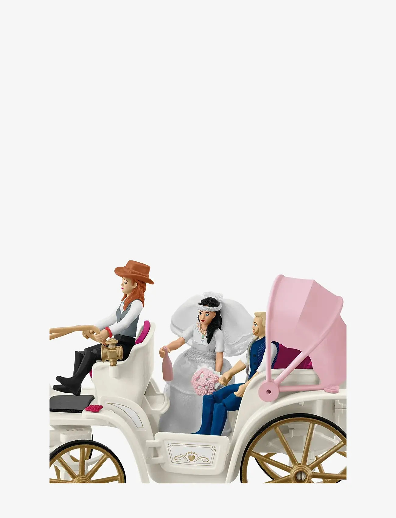 Schleich - Schleich Wedding Carriage - play sets - multi - 4