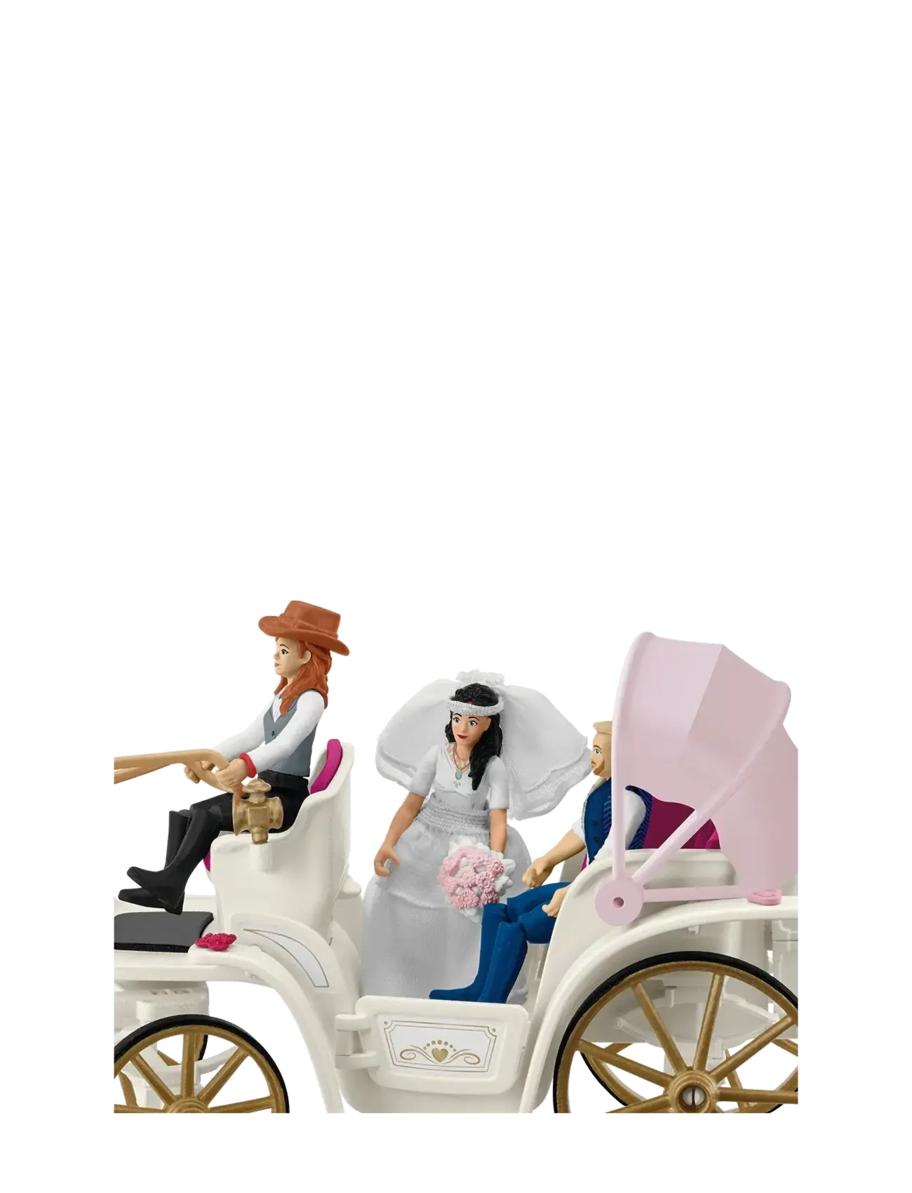Schleich - Schleich Wedding Carriage - play sets - multi - 4