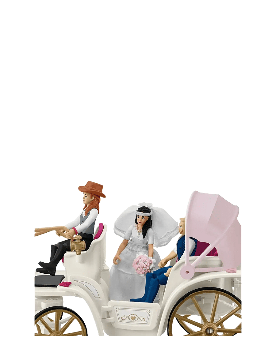 Schleich - Schleich Wedding Carriage - play sets - multi - 4