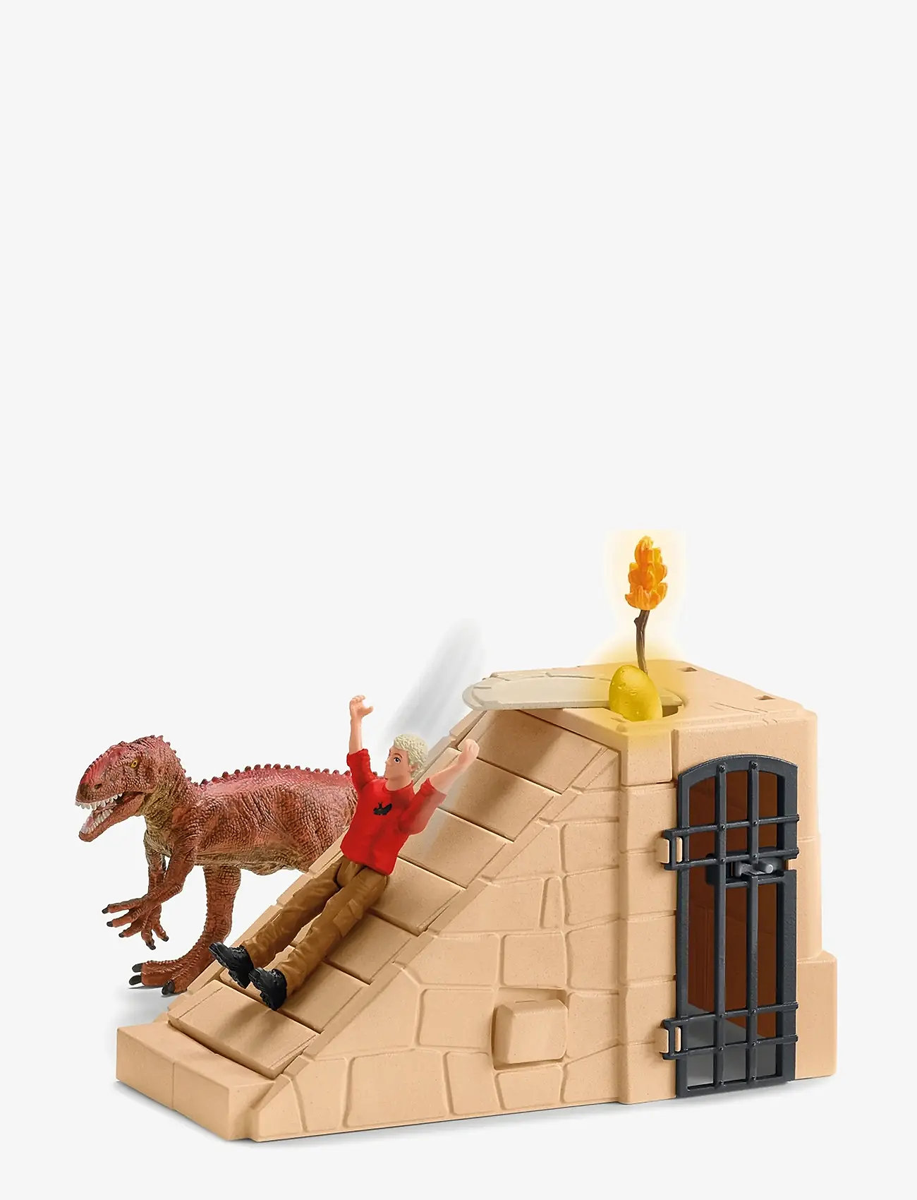 Schleich - Schleich Dino Temple Conquest - legesæt - multi - 4