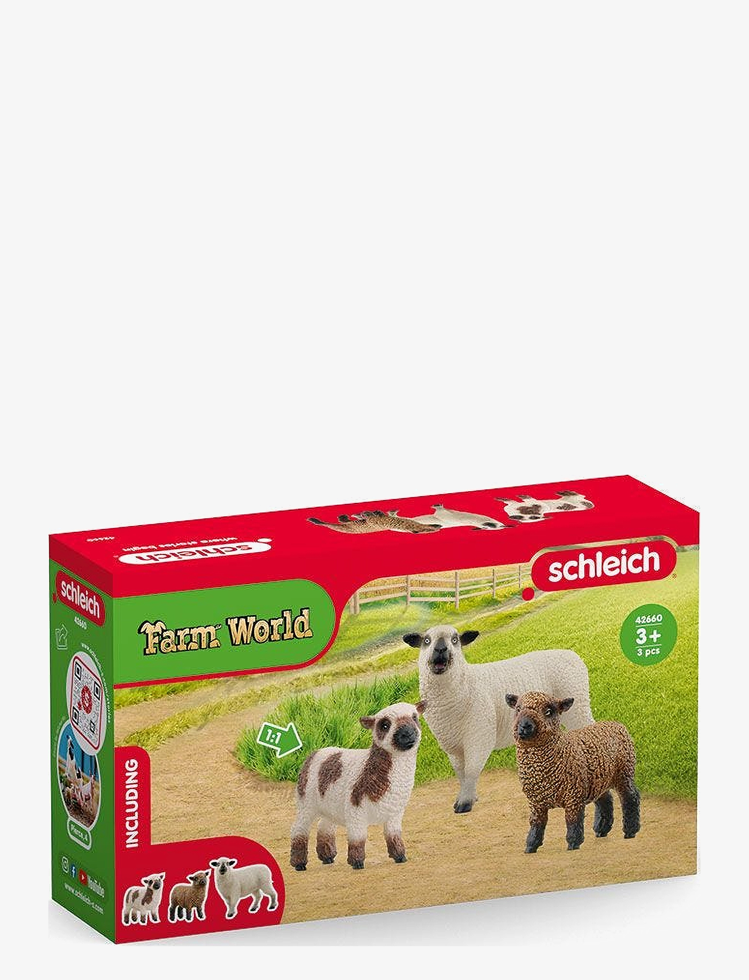 Schleich - Schleich Sheep Friends - legetøjsfigurer & sæt - multi - 5