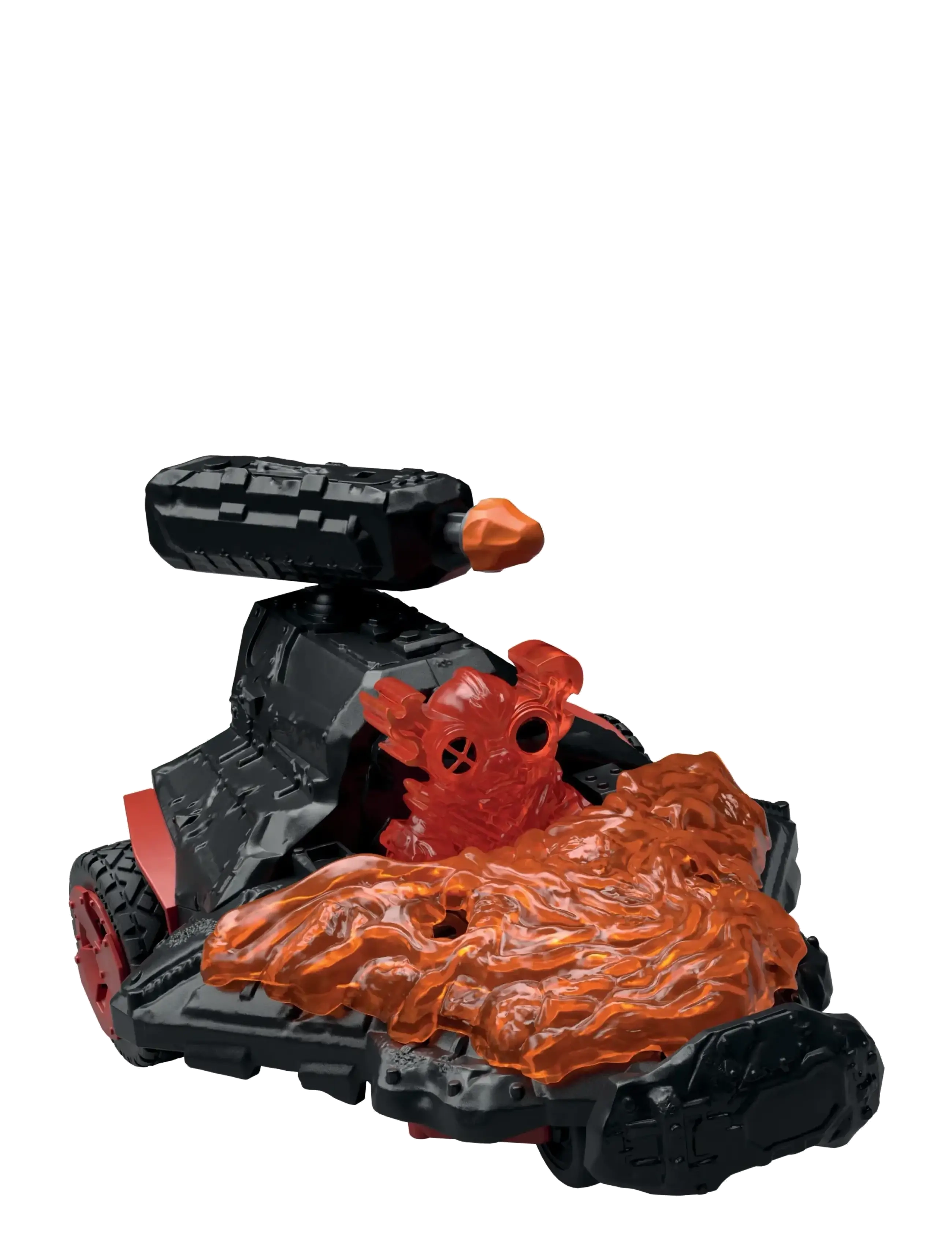 Schleich Lava Jet Vehicle With Mini Creature, Børn, Other Toy Cars, Sort, Str: ONE SIZE