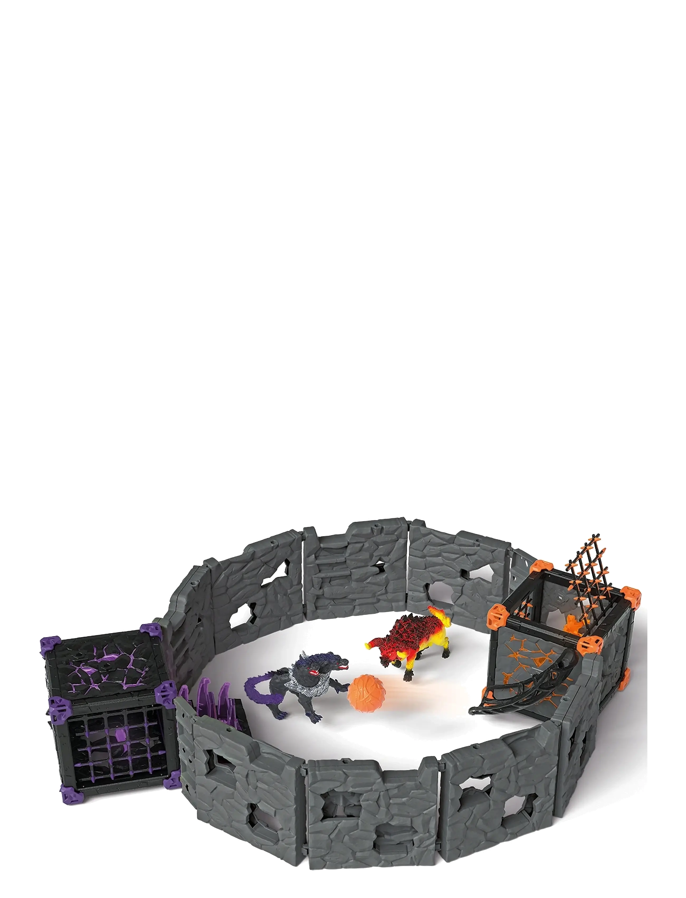 Schleich Battlecave Arena: Lava Vs. Shadow, Børn, Action Figures, Multi/mønstret, Str: ONE SIZE