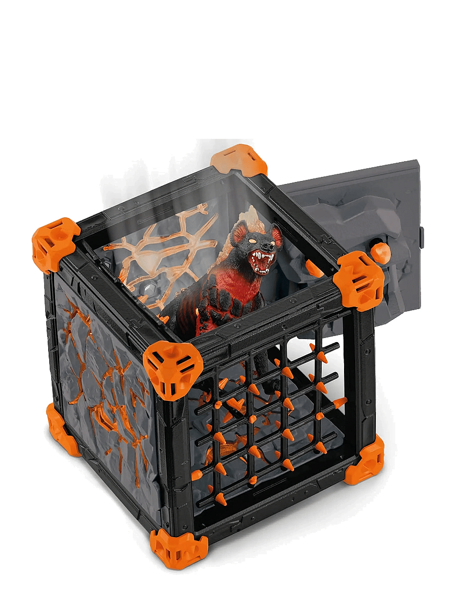 Schleich - Schleich BattleCave Lava Hyena - hasarfígúrur - multi - 4