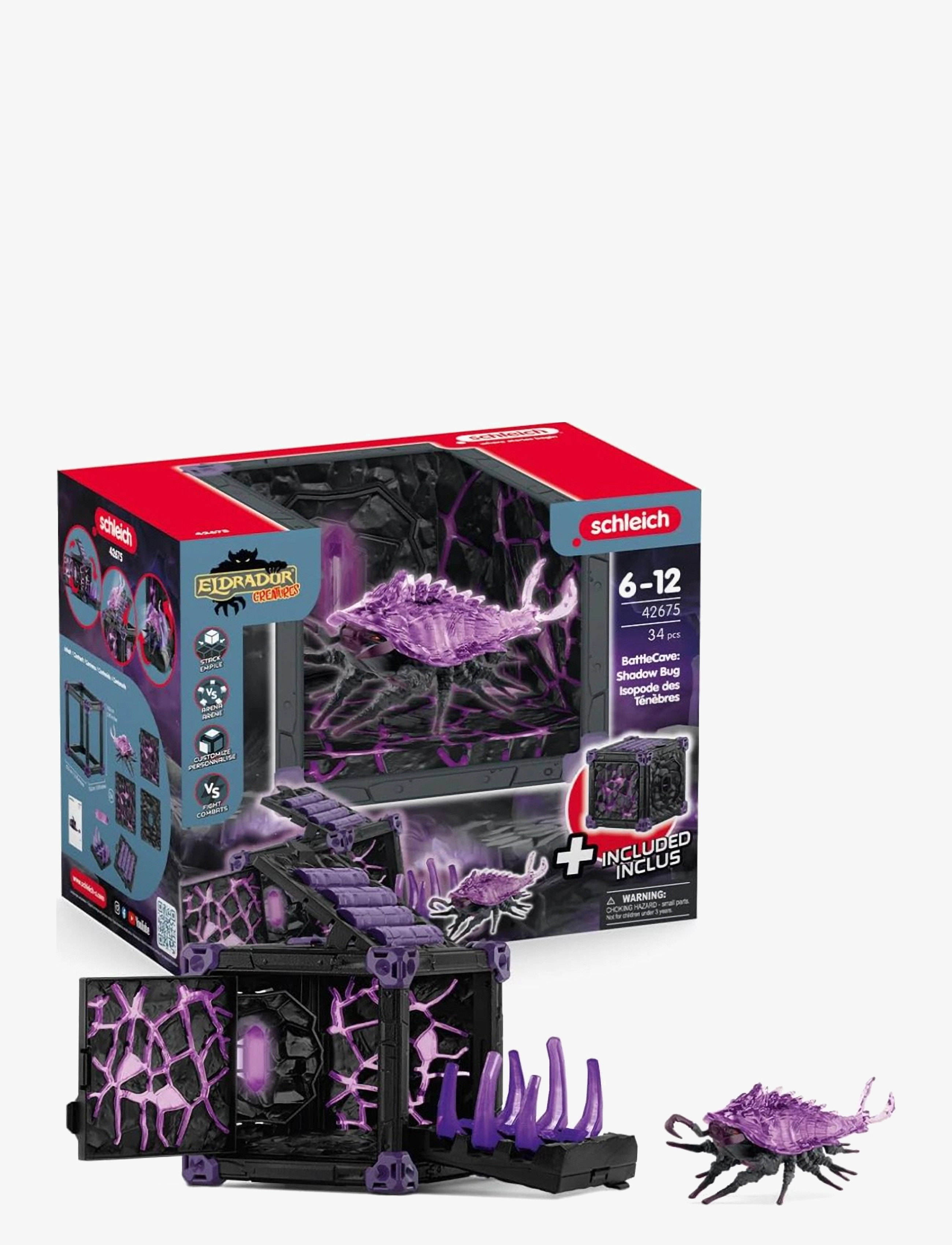 Schleich Battlecave Shadow Bug, Børn, Action Figures, Multi/mønstret, Str: ONE SIZE