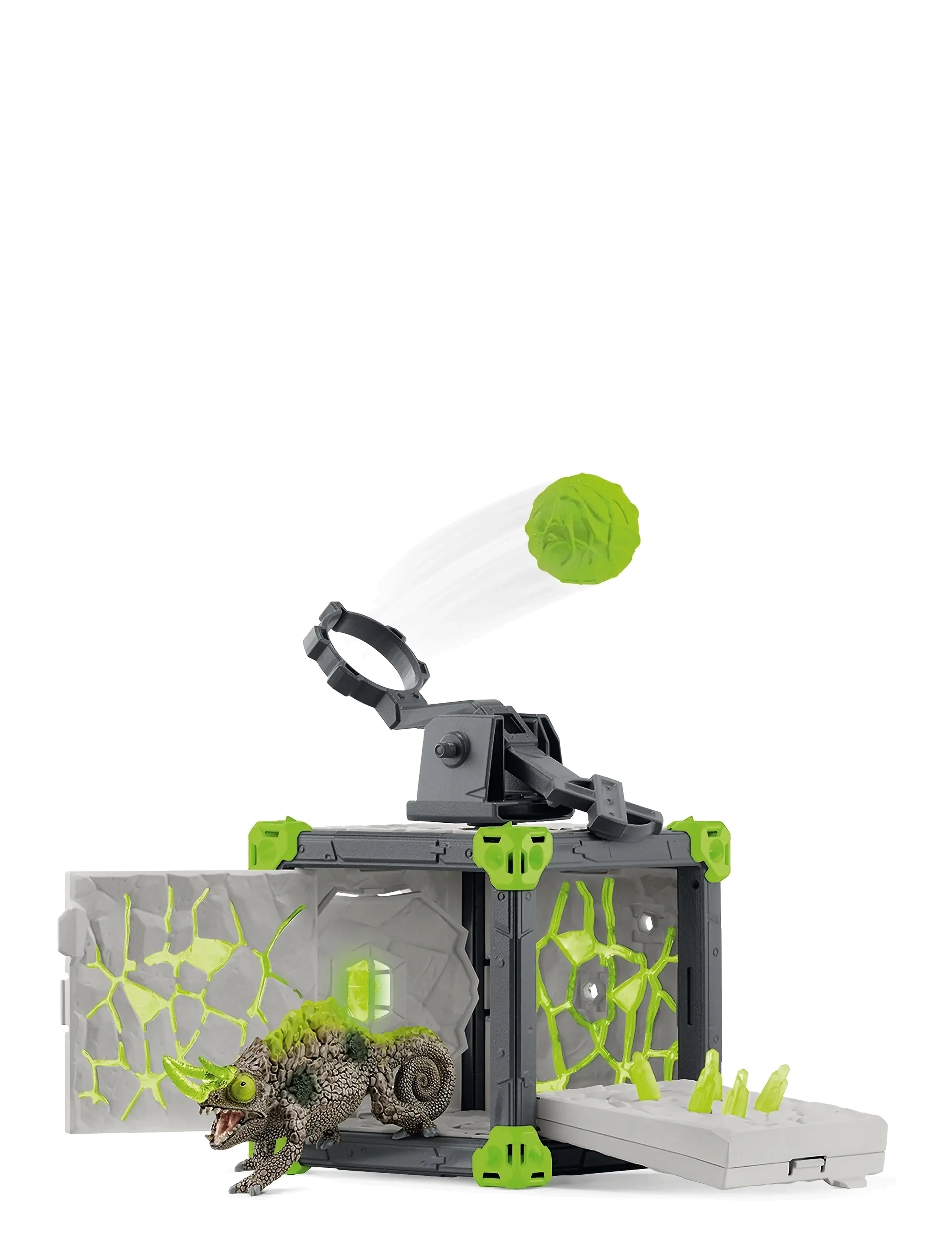 Schleich Schleich Battlecave Stone Chameleon, One Size, Multi/patterned, Legesæt Og Actionfigurer > Actionfigurer, Børn