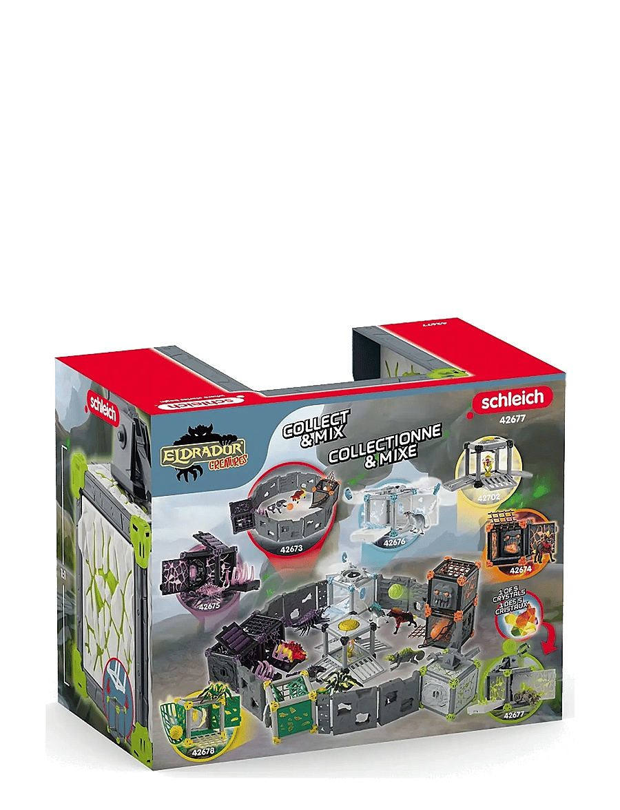 Schleich - Schleich BattleCave Stone Chameleon - play sets - multi - 5