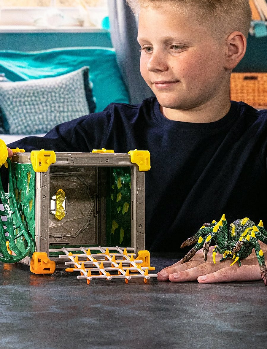 Schleich - Schleich BattleCave Jungle Tarantula - hasarfígúrur - multi - 0