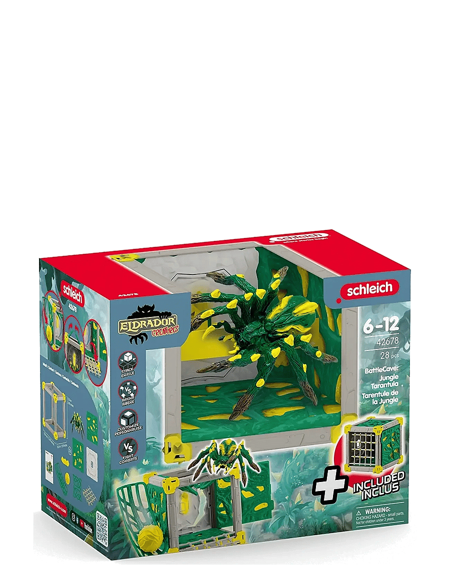 Schleich - Schleich BattleCave Jungle Tarantula - hasarfígúrur - multi - 5