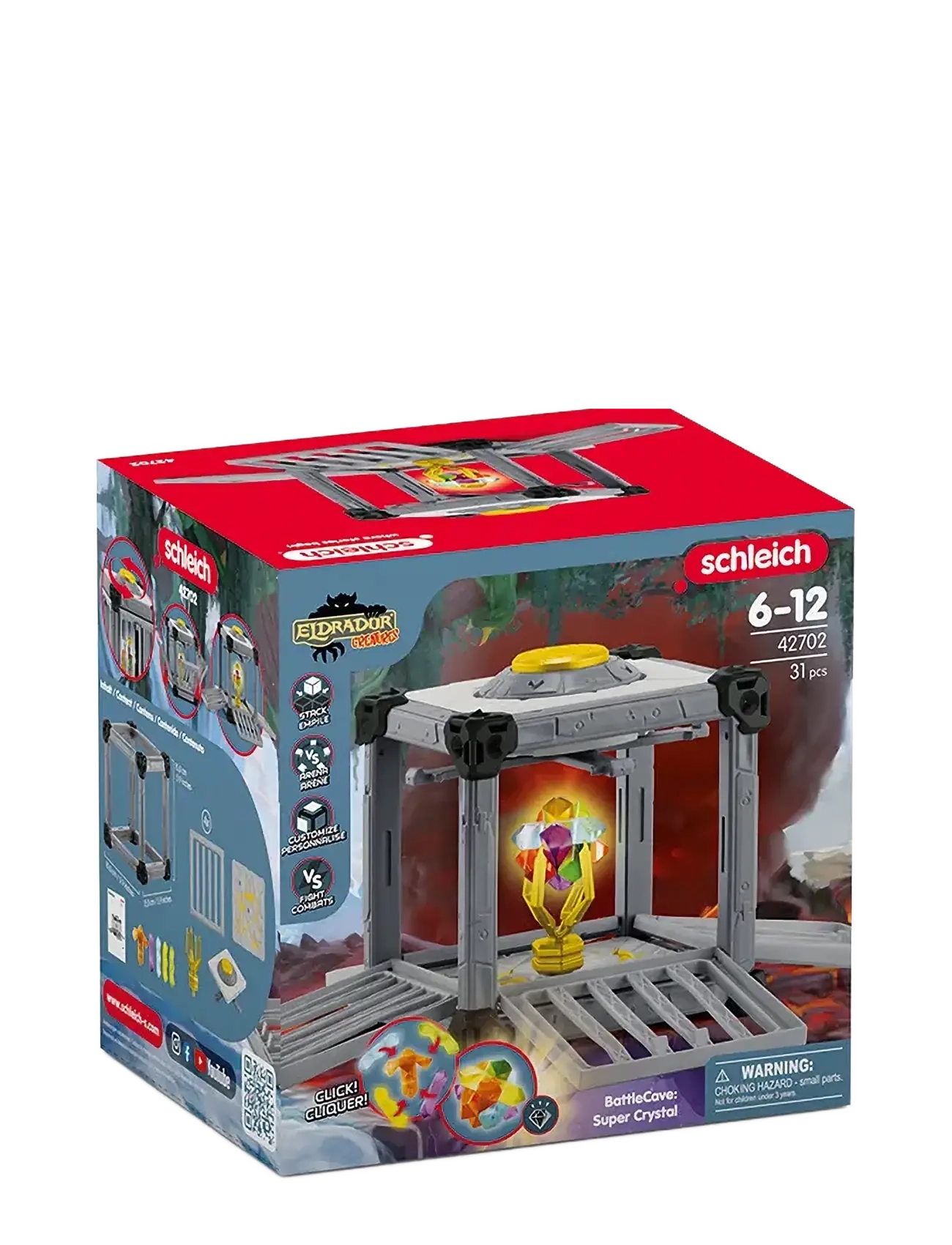 Schleich - Schleich BattleCave Super Crystals - actionfigurer - multi - 5