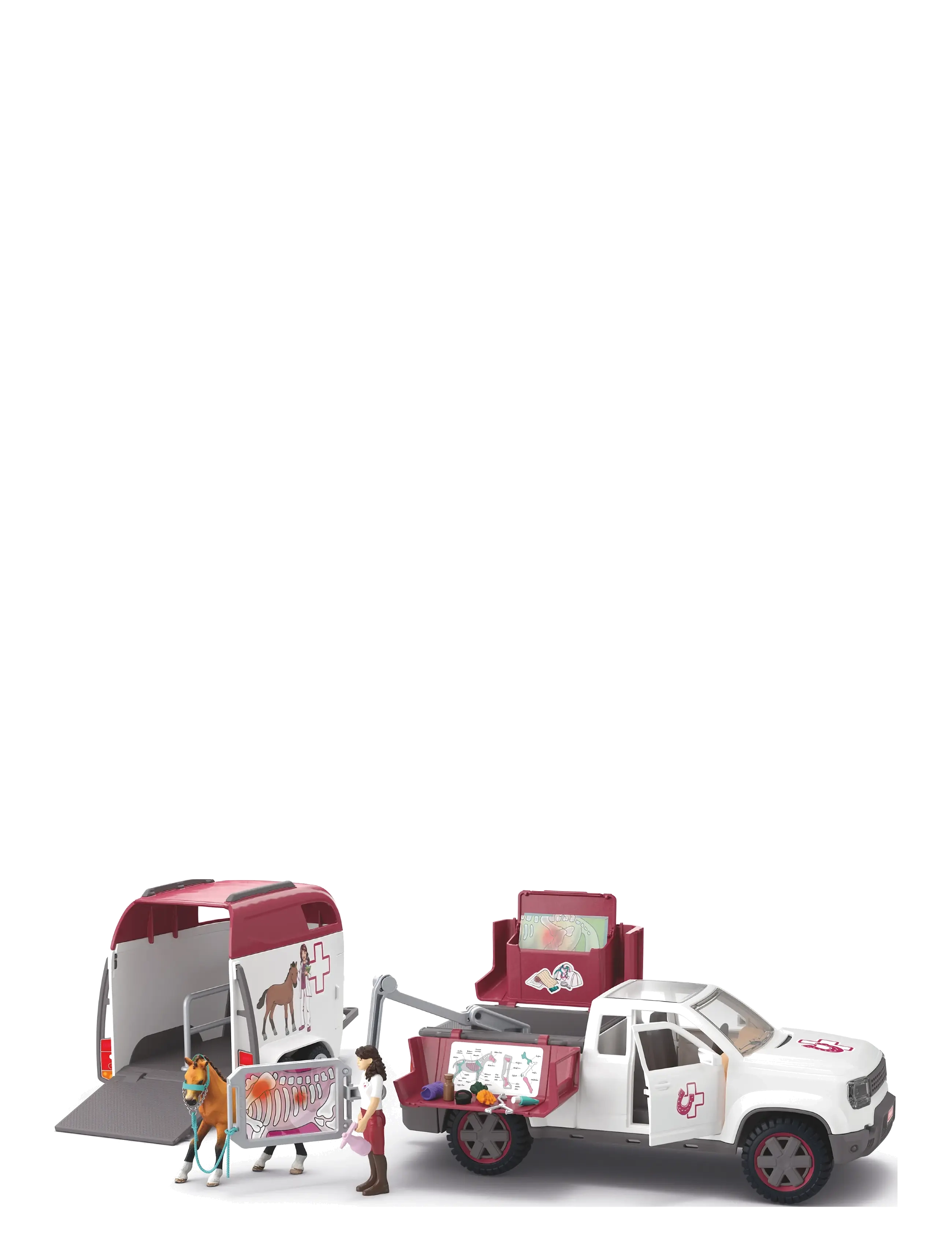 Schleich Schleich Mobile Vet with Trailer - Schleich - MUTI / multi