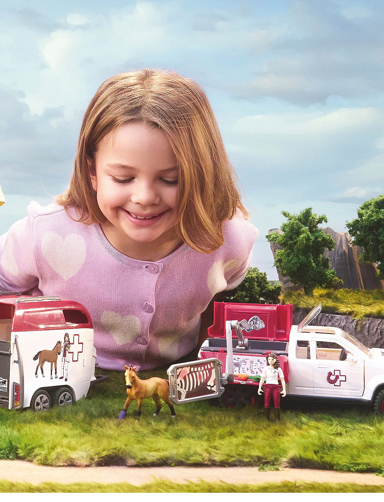Schleich Mobile Vet with Trailer - MUTI