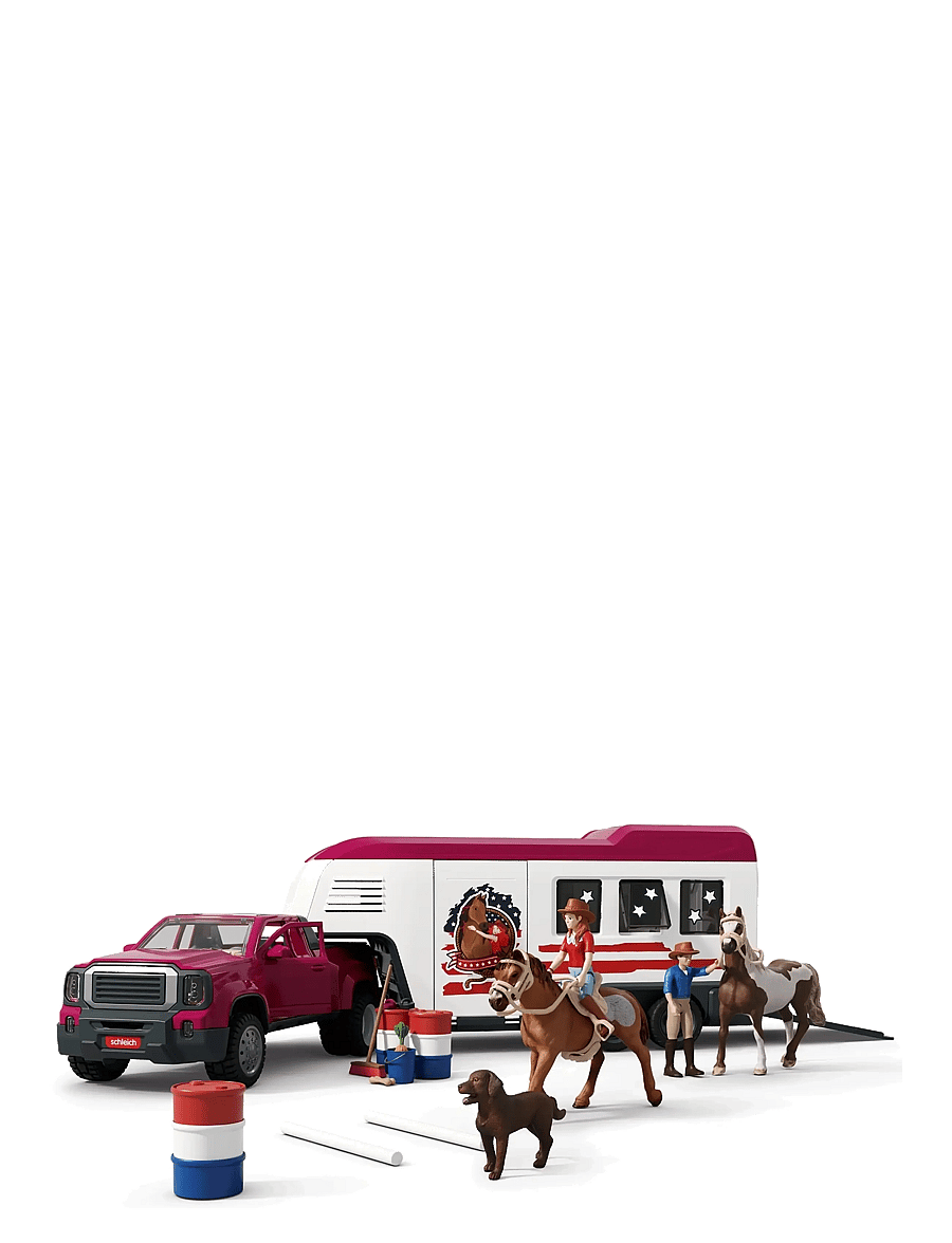 Schleich - Schleich Lakeside Truck and Trailer - leikfangasett - muti - 1