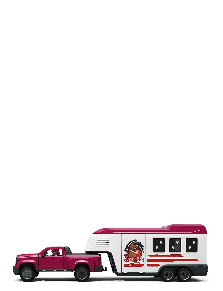 Schleich - Schleich Lakeside Truck and Trailer - leikfangasett - muti - 3