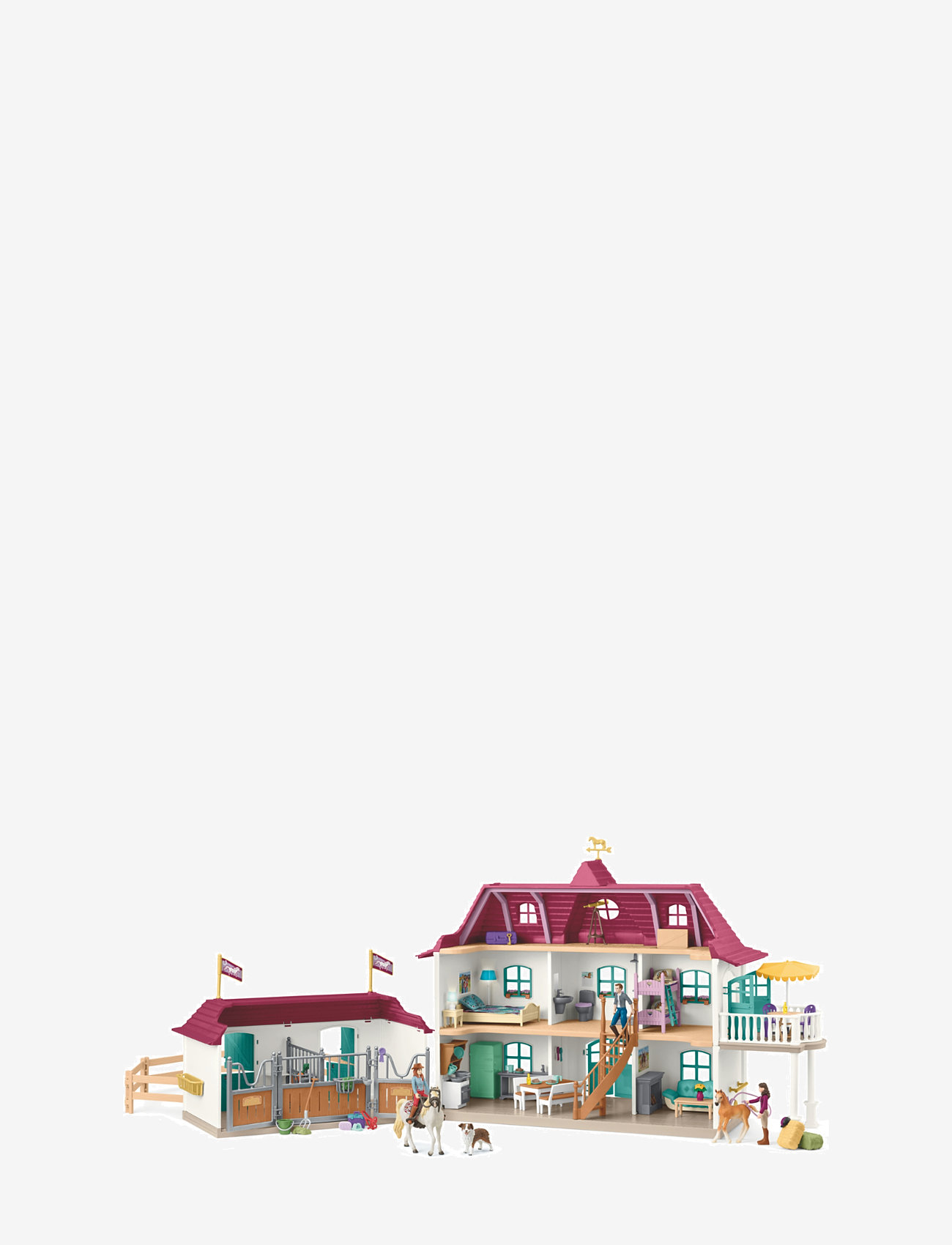 Schleich - Schleich Lakeside Country House and Stable - leikfangasett - muti - 0