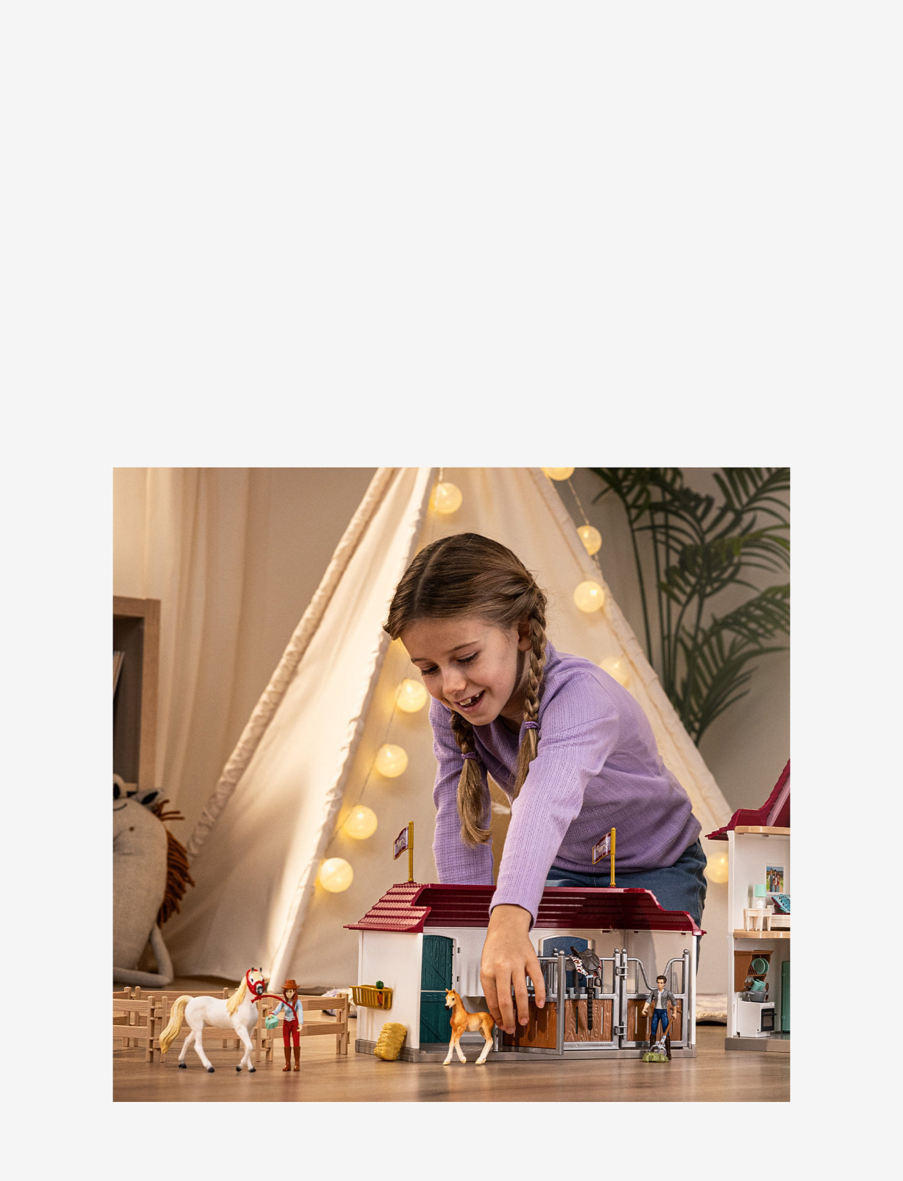 Schleich - Schleich Lakeside Country House and Stable - leikfangasett - muti - 1