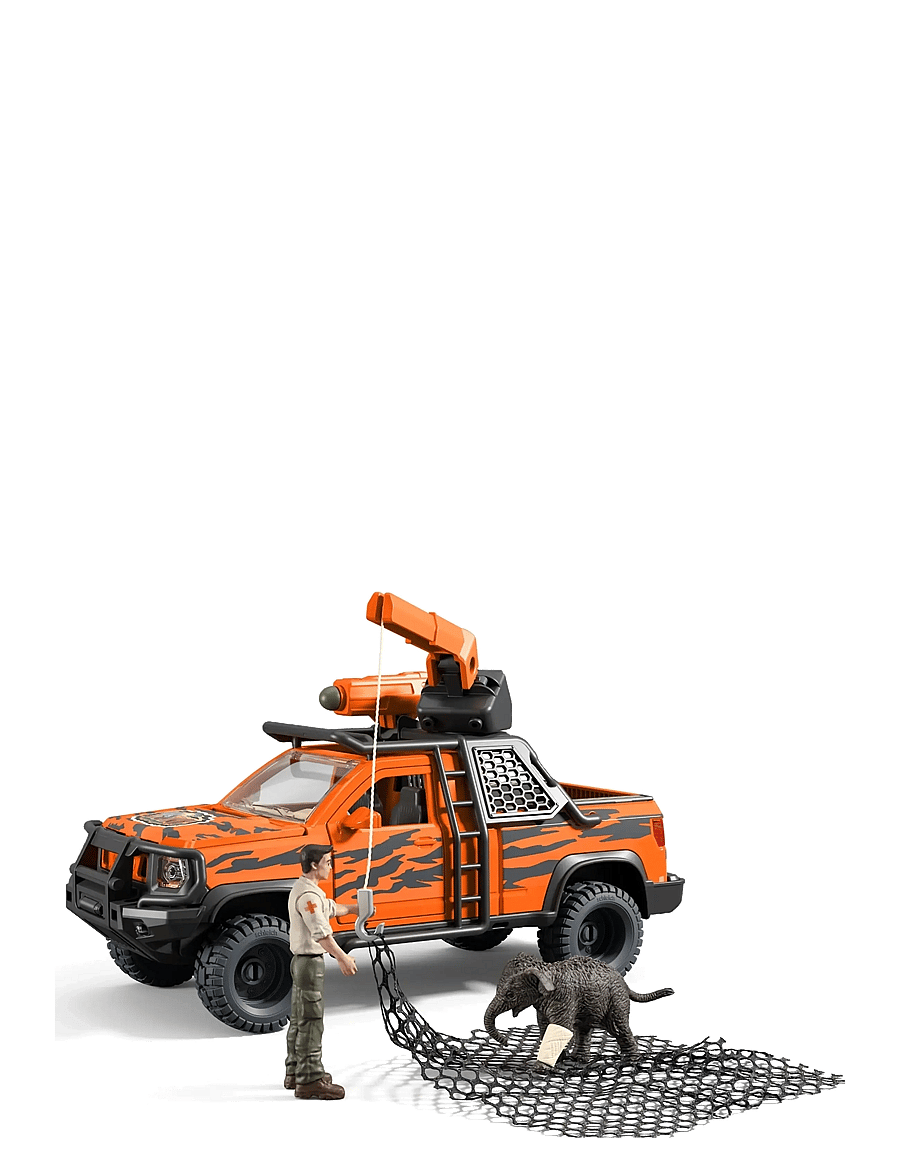 Schleich - Schleich Adventure Jeep in the Jungle - leikfangasett - muti - 1