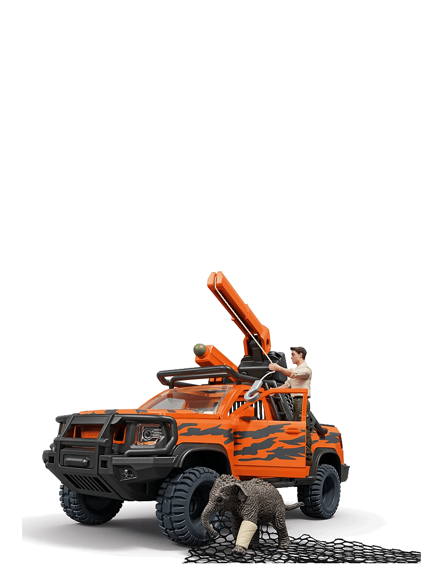 Schleich - Schleich Adventure Jeep in the Jungle - leikfangasett - muti - 2