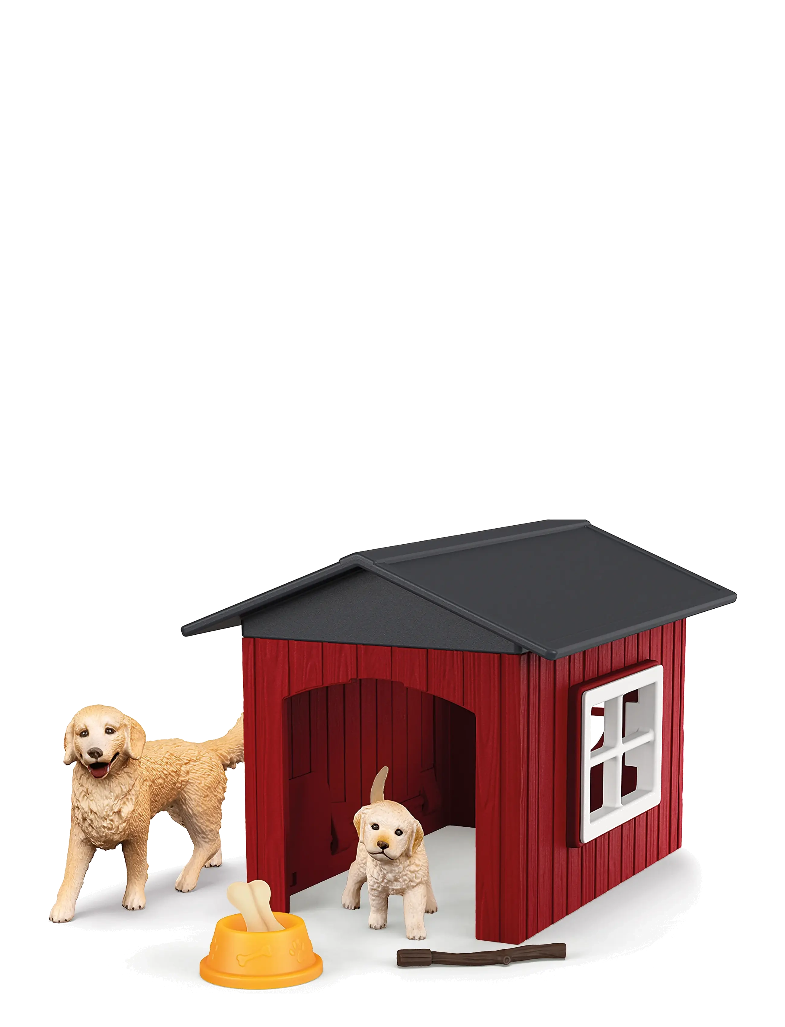 Schleich Schleich Dog kennel with 2 golden retrievers - App deal - MUTI / multi