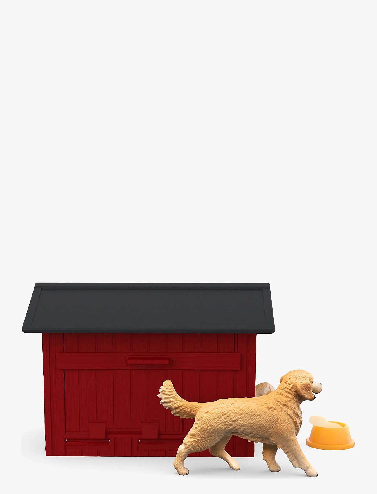 Schleich - Schleich Dog kennel with 2 golden retrievers - legesæt - muti - 4