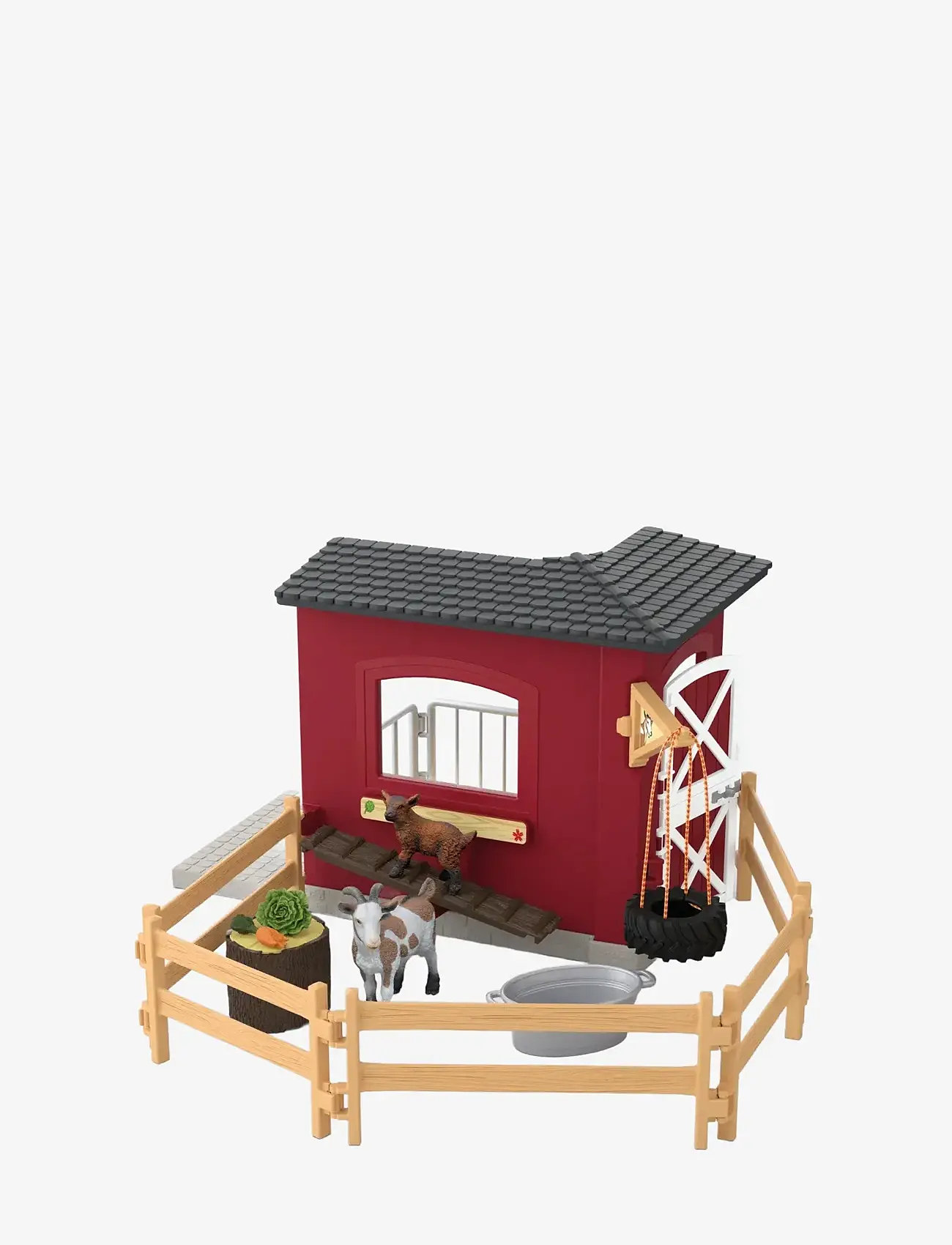 Schleich - Schleich Goat stable - dyr - muti - 1
