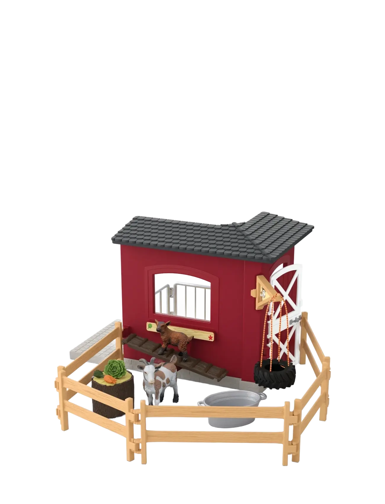Schleich - Schleich Goat stable - dyr - muti - 1