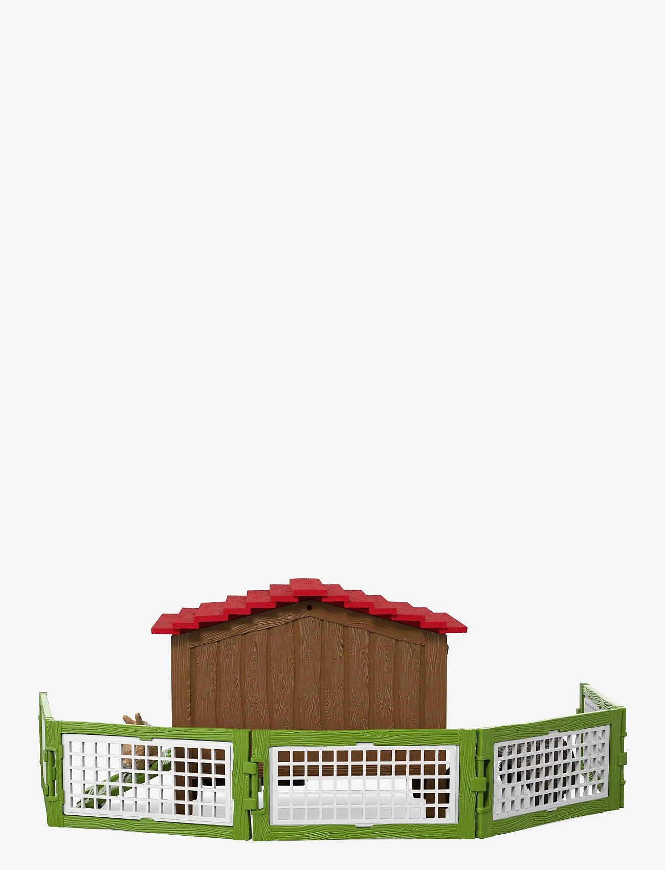 Schleich - Schleich Rabbit hutch with 3 rabbits - legesæt - muti - 2