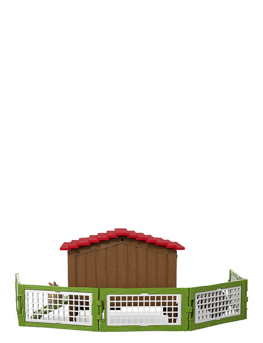 Schleich - Schleich Rabbit hutch with 3 rabbits - lekset - muti - 2
