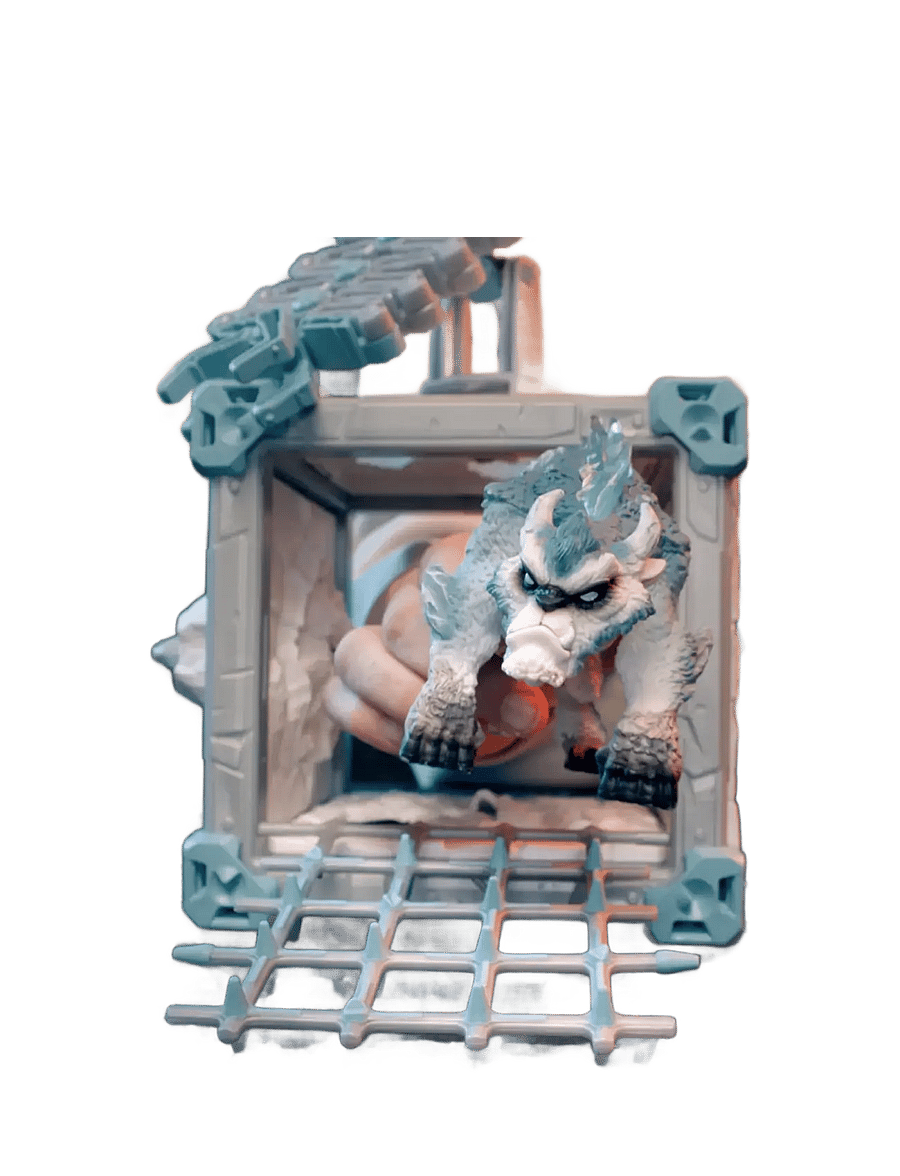 Schleich - Schleich BattleCave Snow Slasher - leikfangasett - muti - 2
