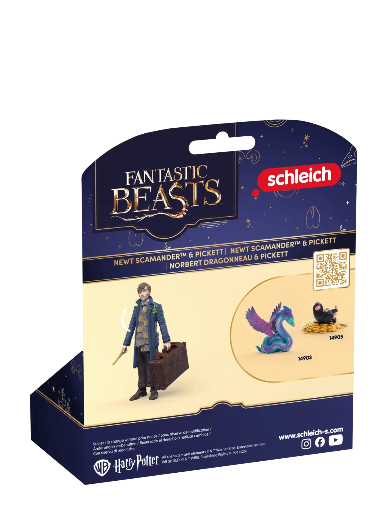 Schleich - Schleich Newt Scamander & Pickett - julklappar under 500kr - multi - 3