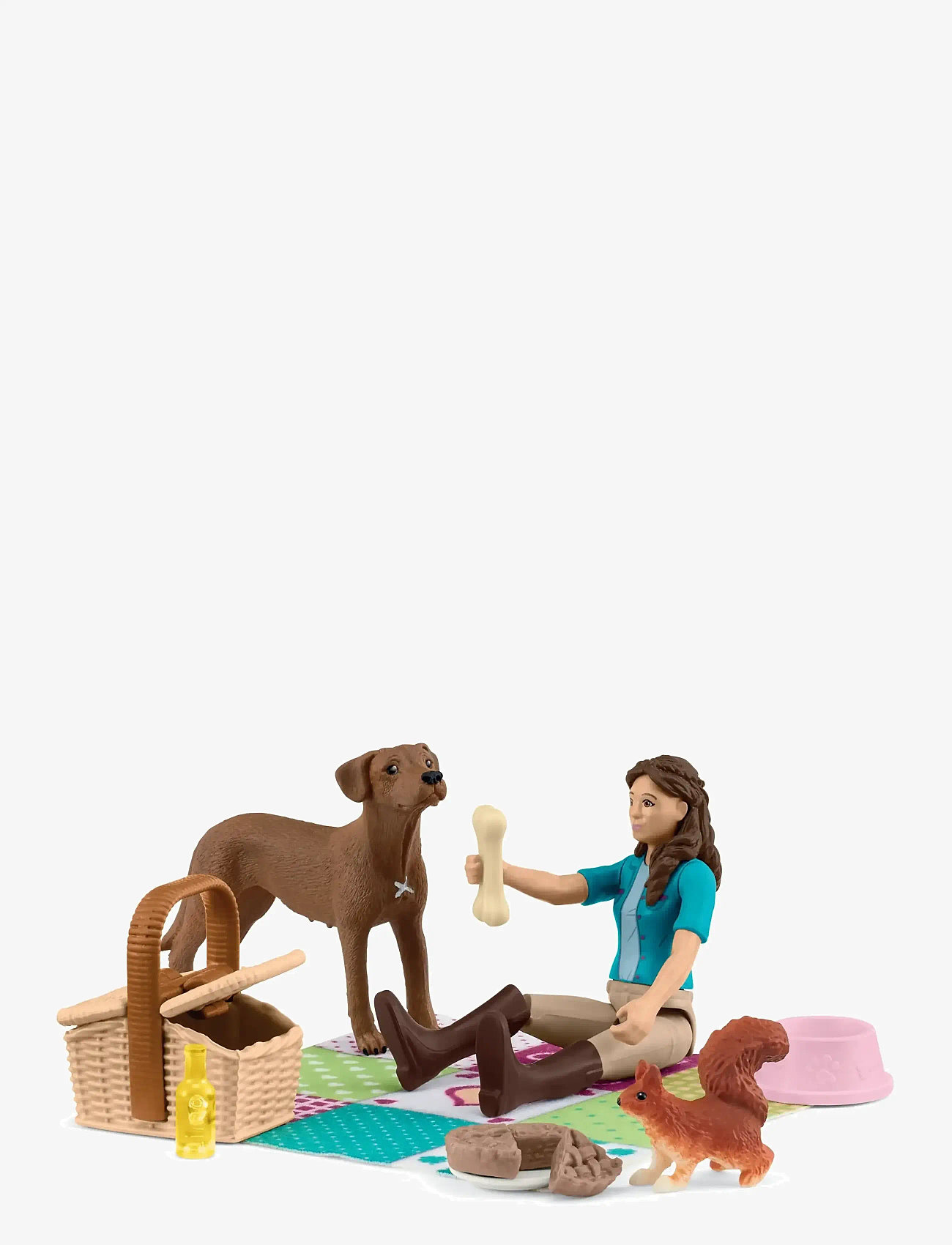 Schleich - Schleich Pocket Set Picnic with Lisa - legesæt - muti - 1