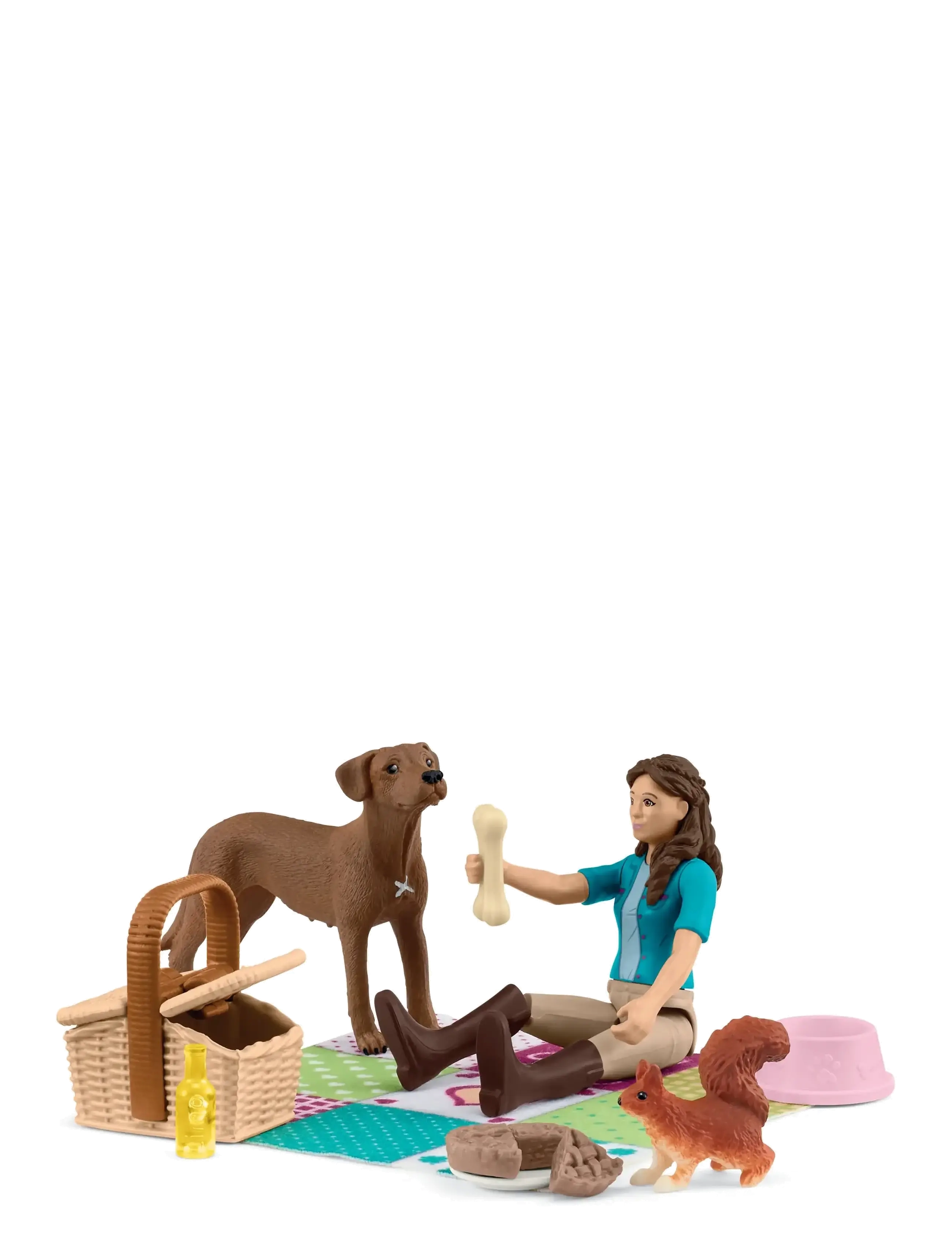 Schleich - Schleich Pocket Set Picnic with Lisa - lekesett - muti - 1