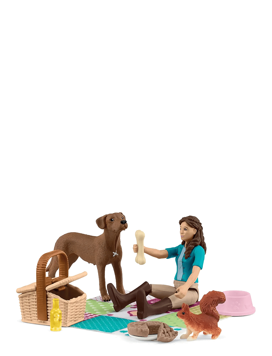 Schleich - Schleich Pocket Set Picnic with Lisa - lekset - muti - 1