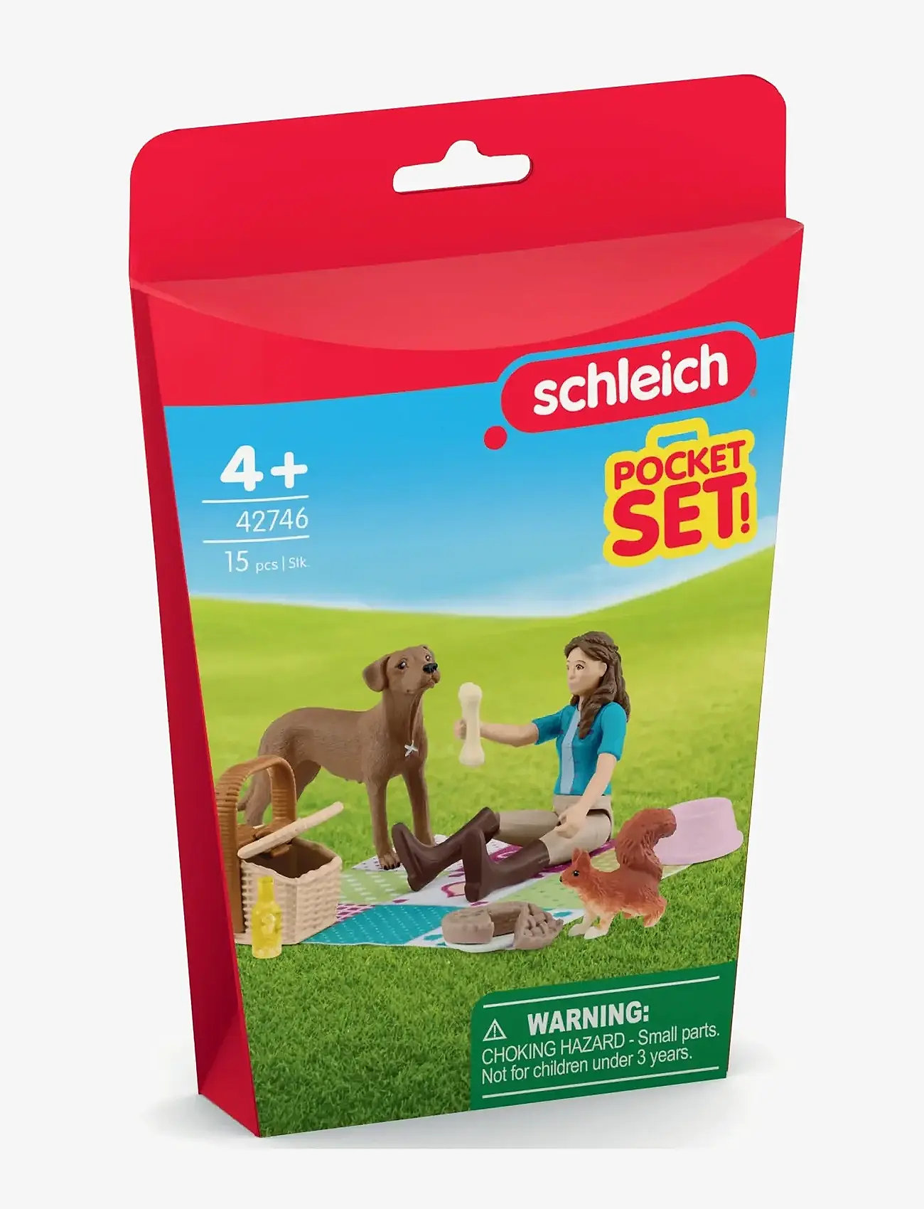 Schleich - Schleich Pocket Set Picnic with Lisa - legesæt - muti - 2
