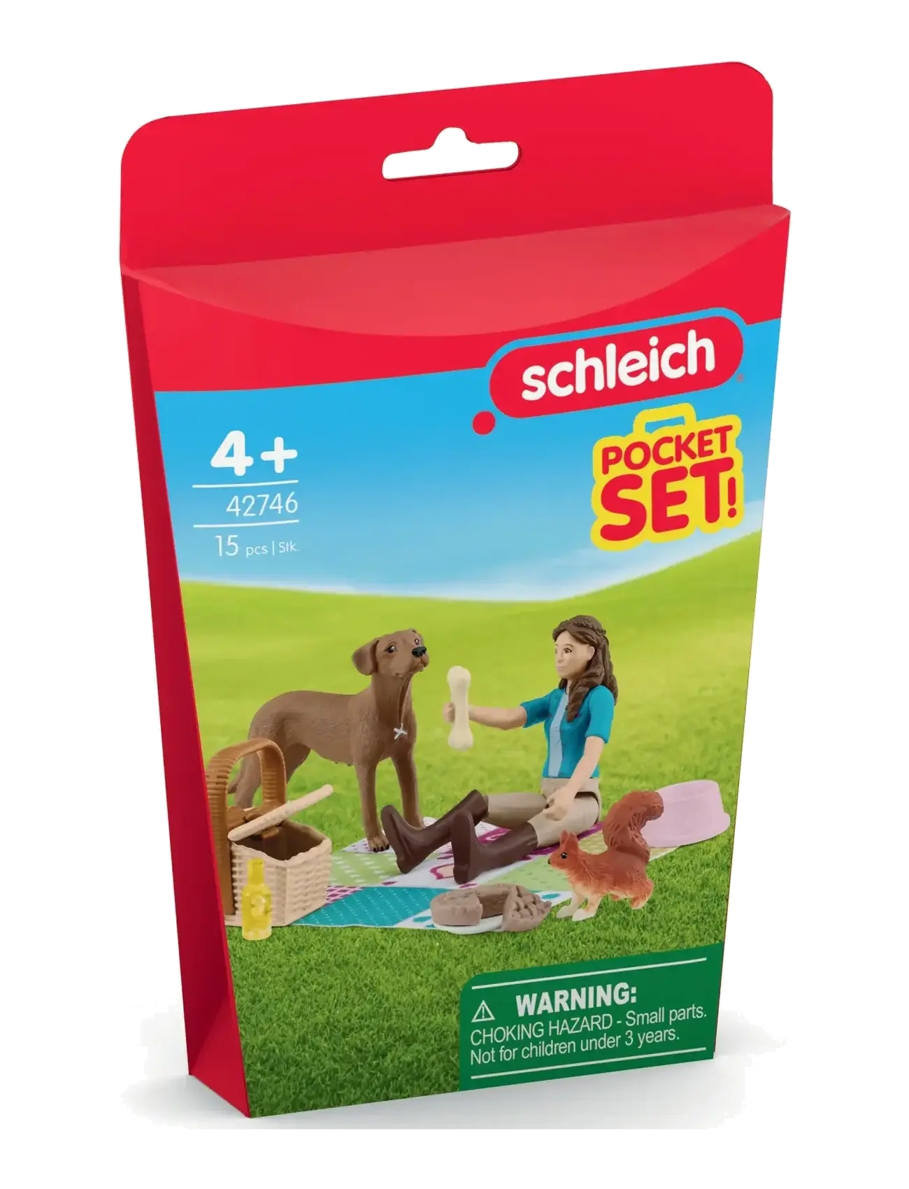 Schleich - Schleich Pocket Set Picnic with Lisa - lekesett - muti - 2