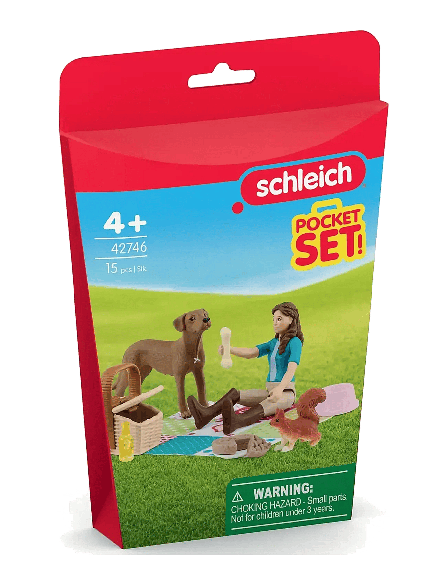 Schleich - Schleich Pocket Set Picnic with Lisa - lekset - muti - 2
