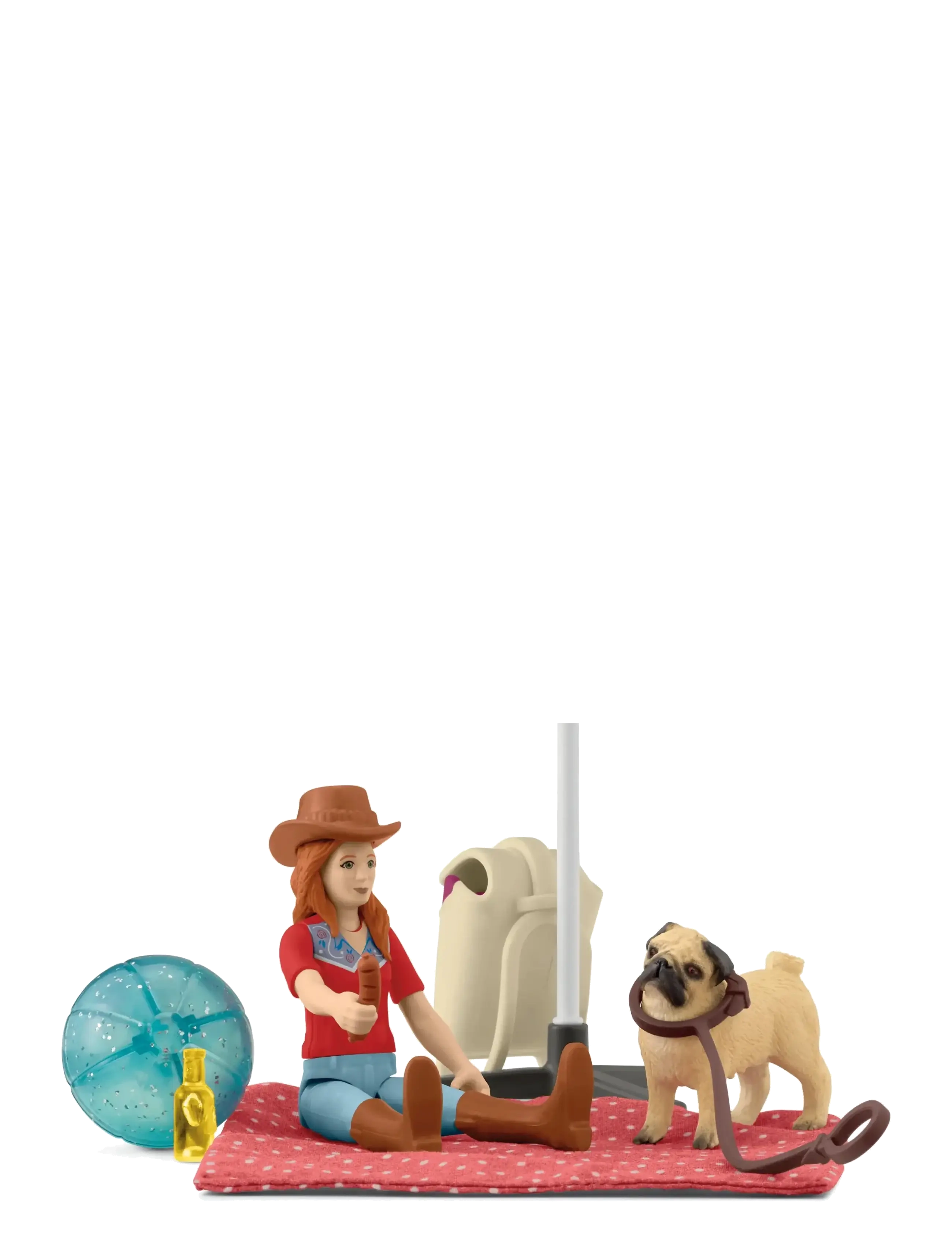 Schleich Schleich Pocket Set Trip to the lake - Legesæt - MUTI / red