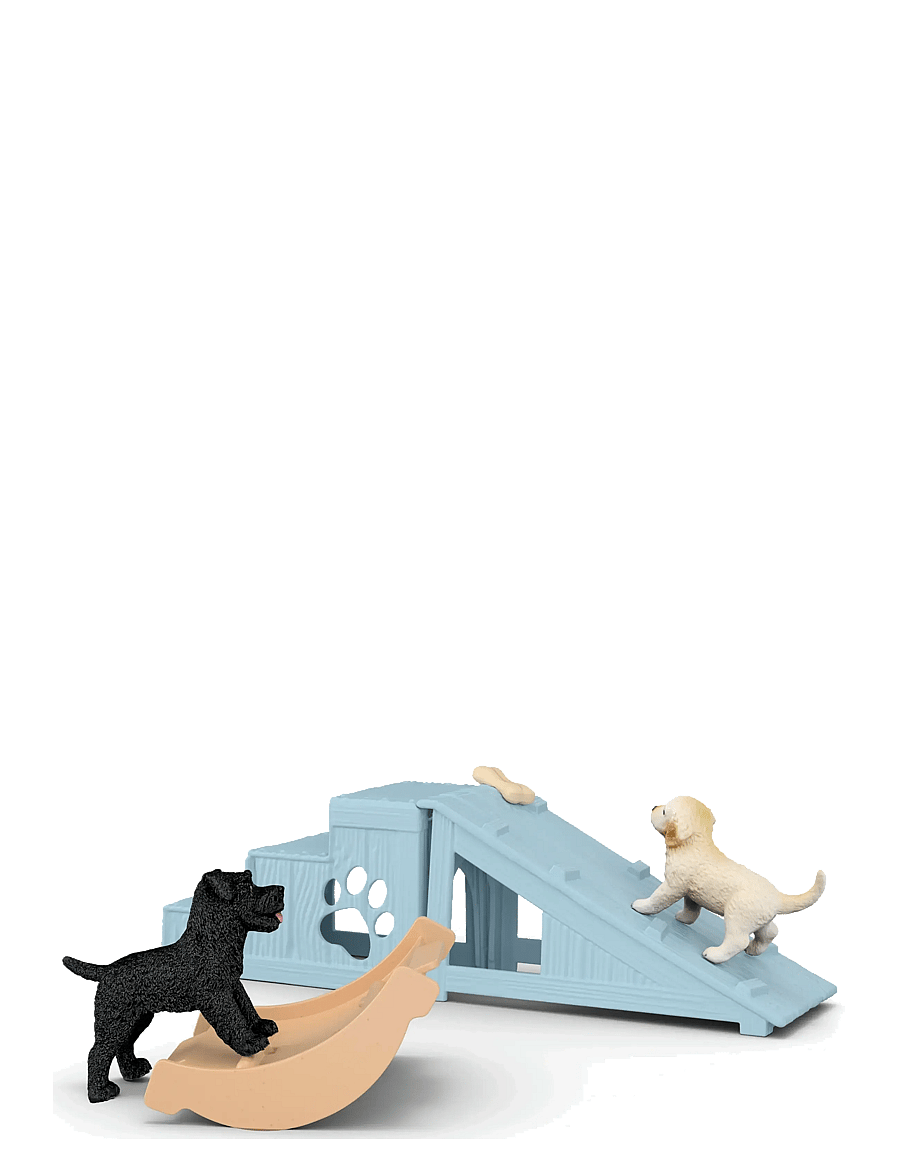 Schleich - Schleich Adventure fun for little puppies - dyr - multi - 3