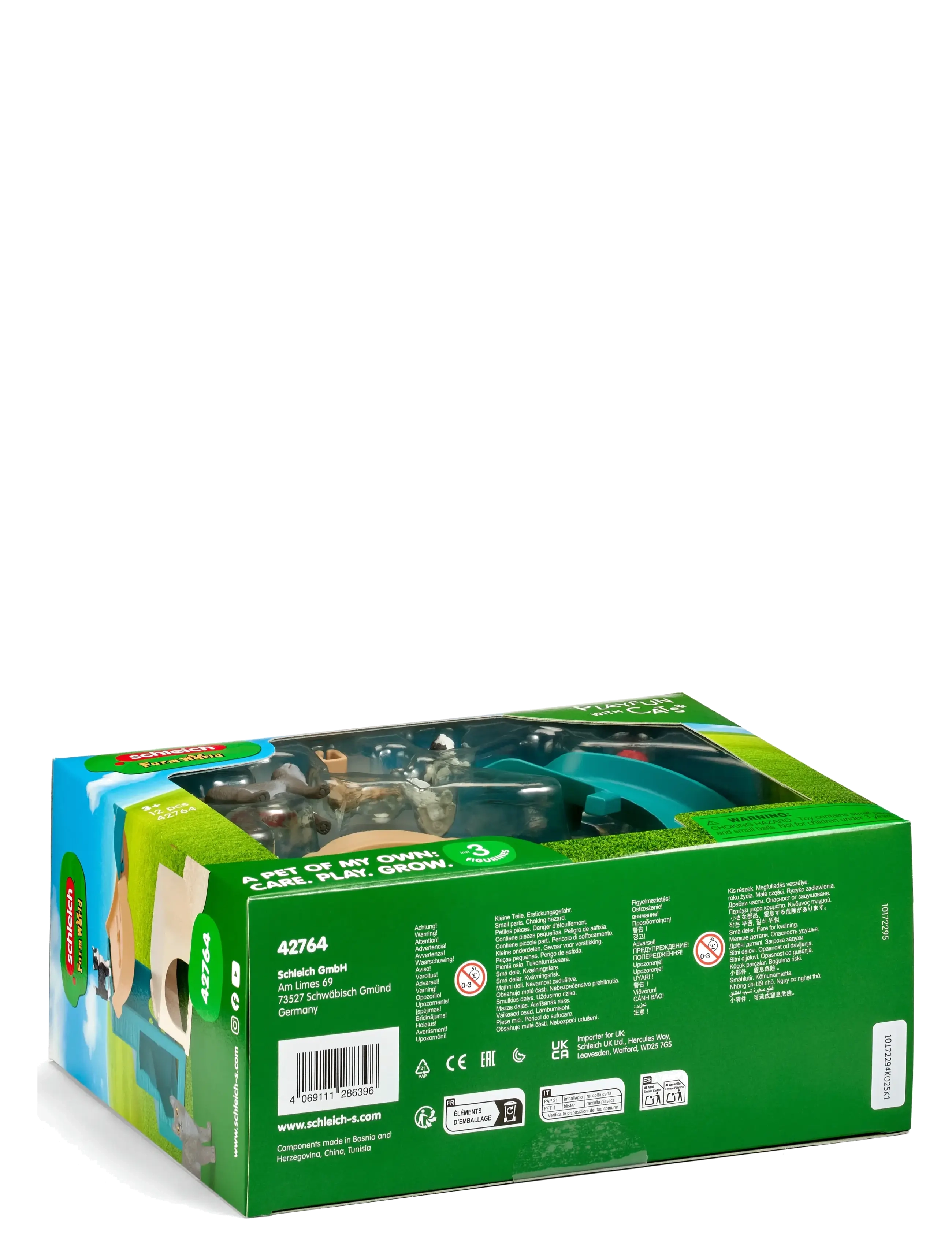 Schleich - Schleich Playfun for cats - legesæt - multi - 5