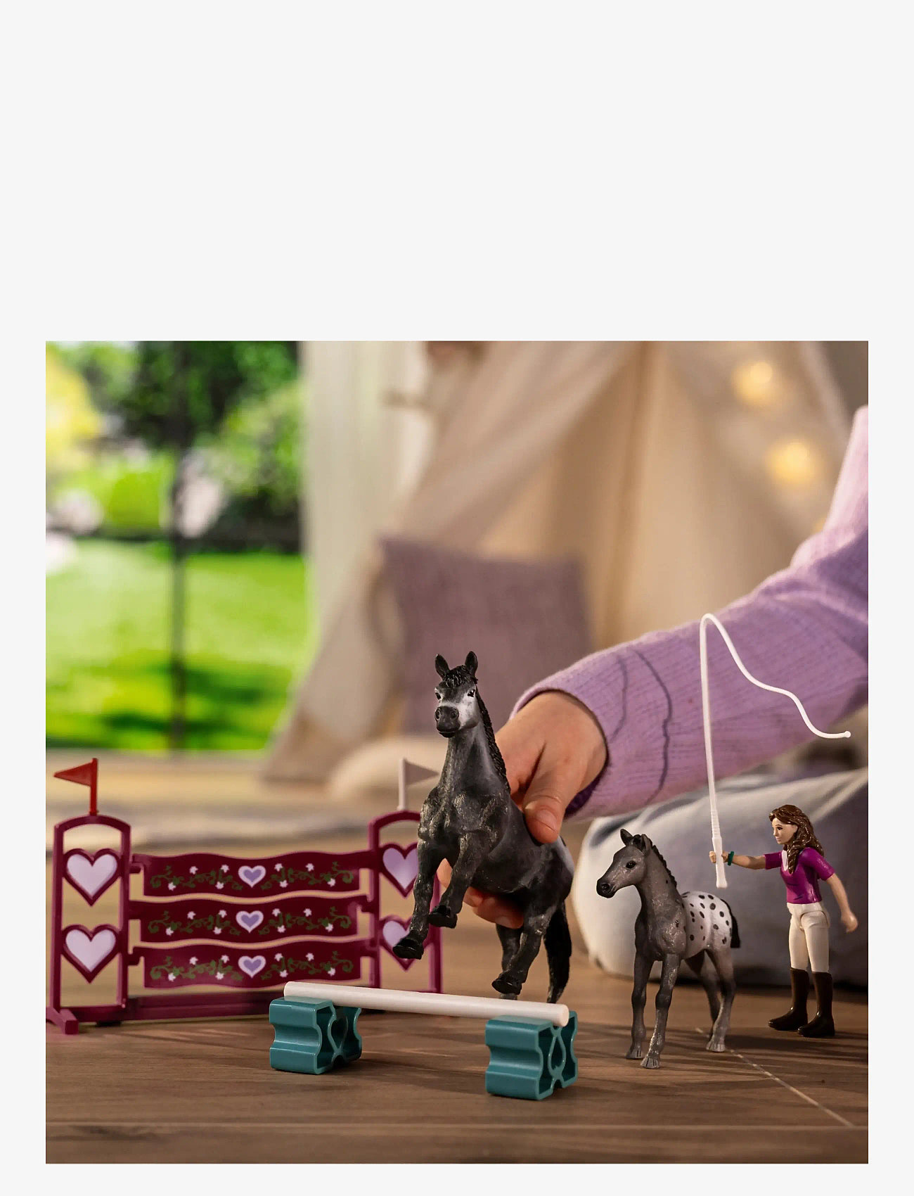 Schleich - Schleich Lisas Tournament Training - legesæt - muti - 1