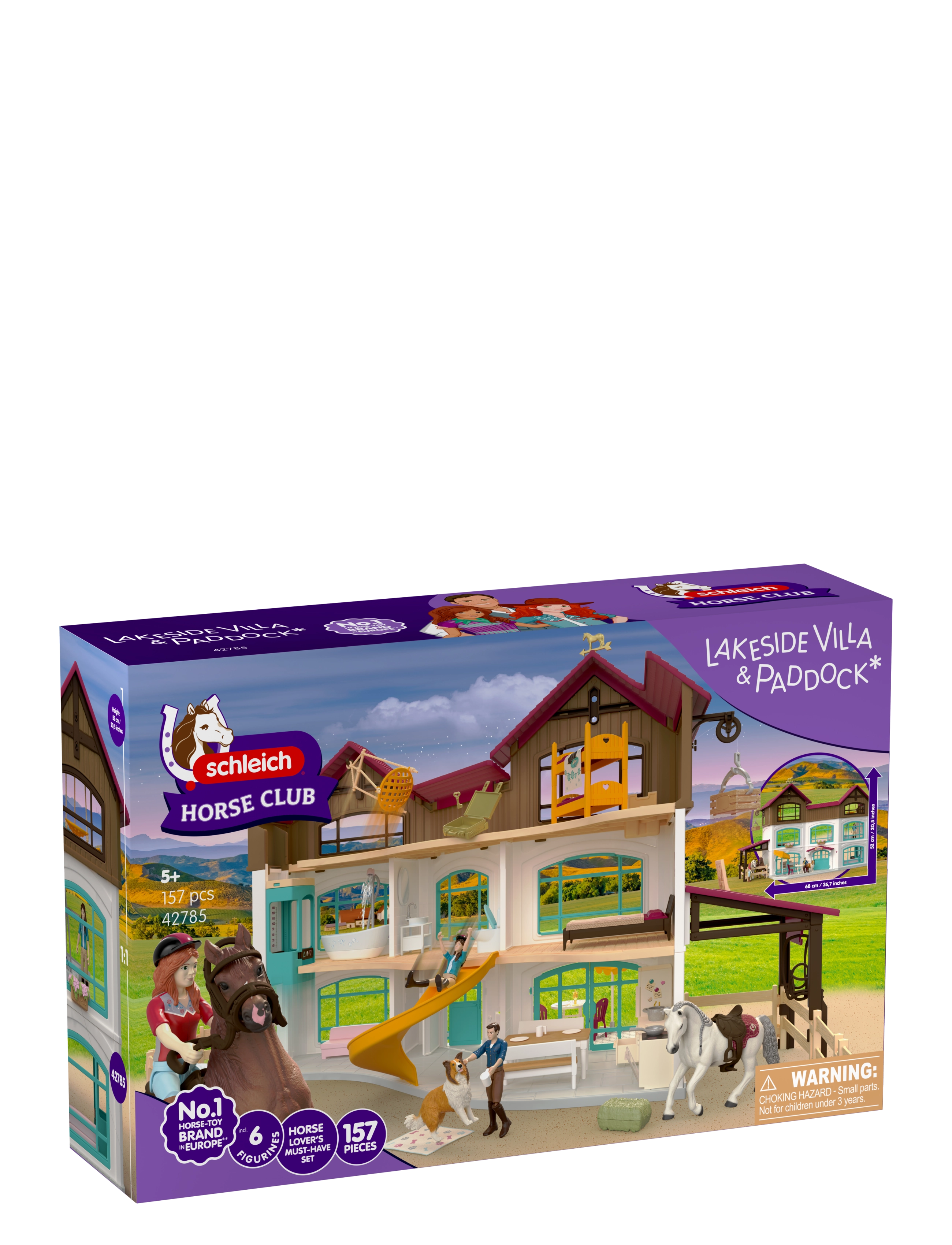 Schleich Schleich Lakeside Villa & Paddock - Legetøj 3-5 år - MULTI / multi