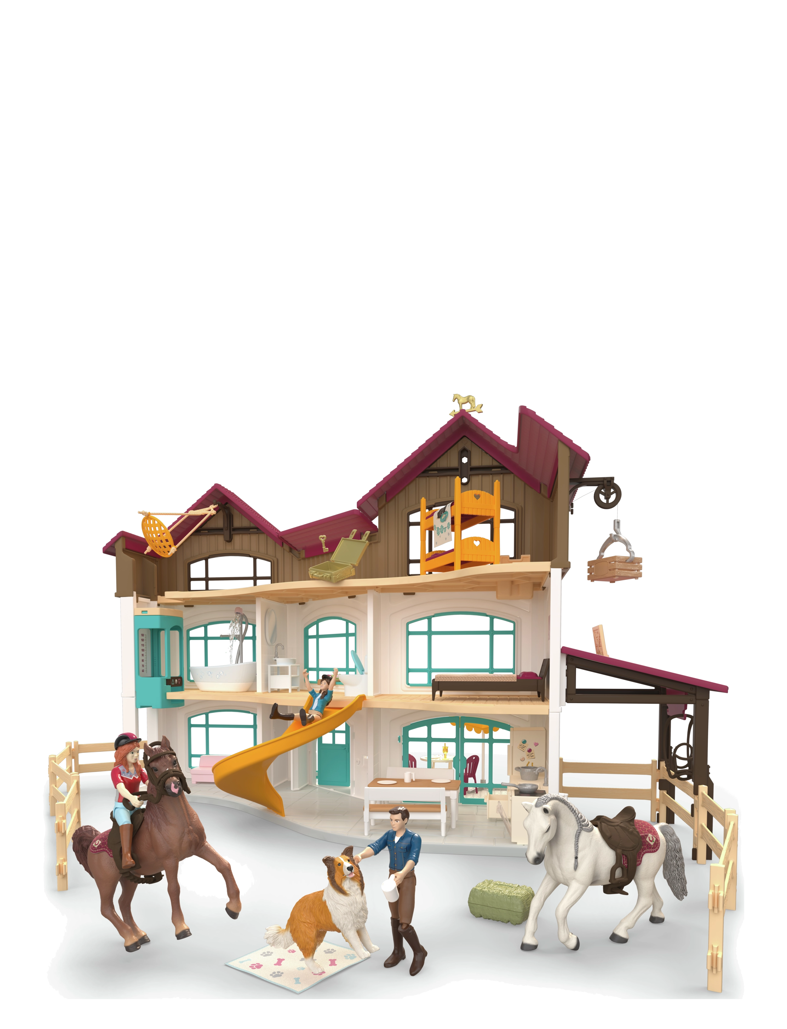 Schleich - Schleich Lakeside Villa & Paddock - multi - 2