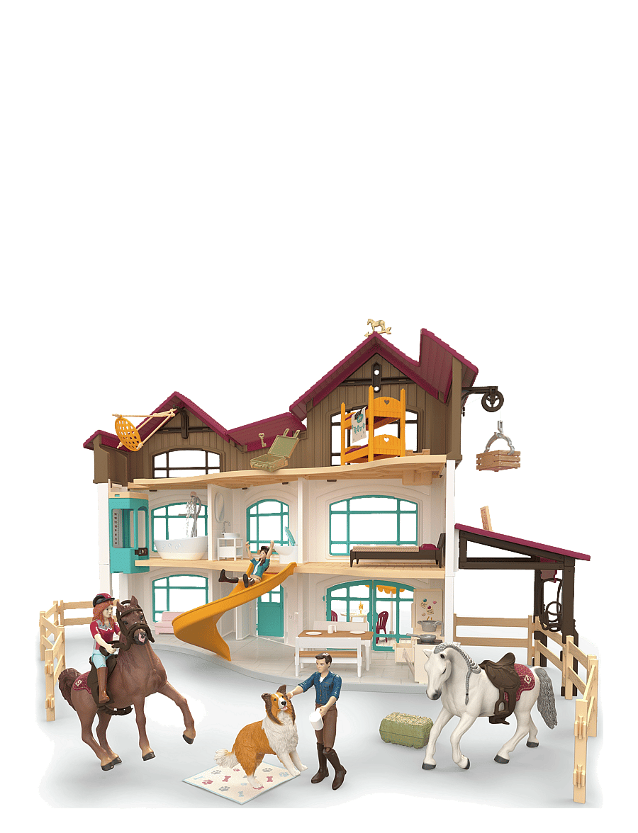 Schleich - Schleich Lakeside Villa & Paddock - lekset - multi - 2