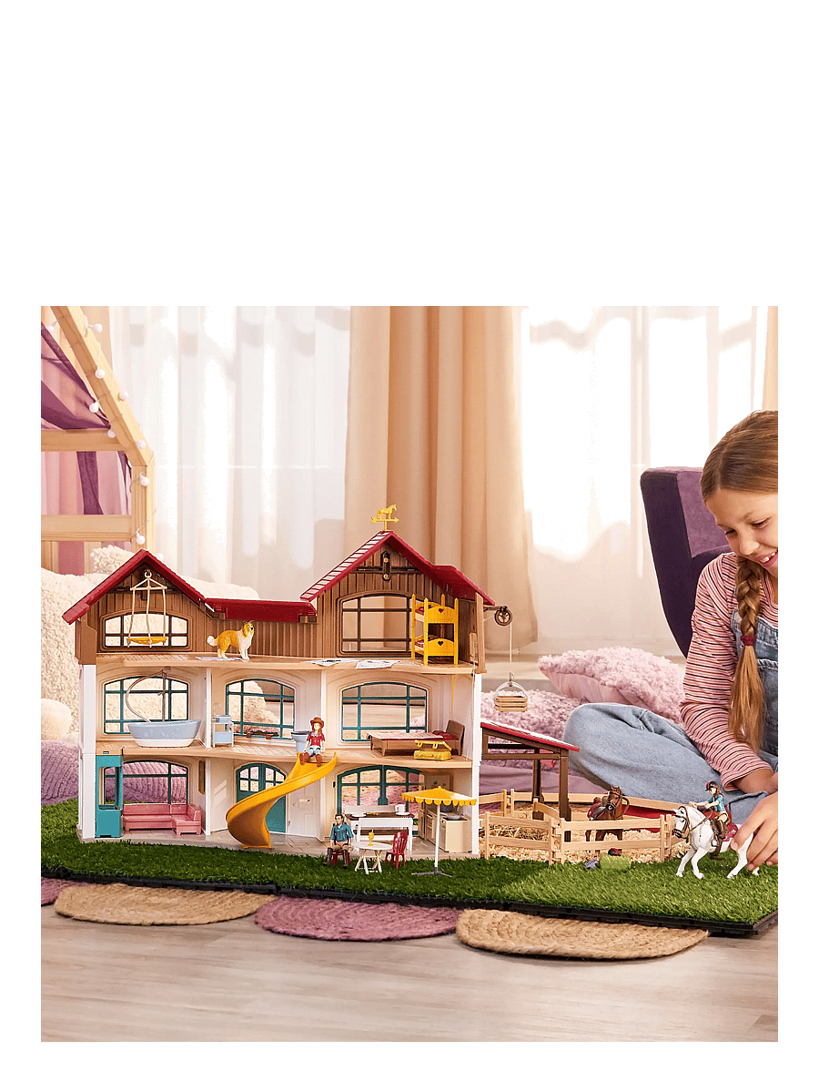 Schleich - Schleich Lakeside Villa & Paddock - lekset - multi - 0