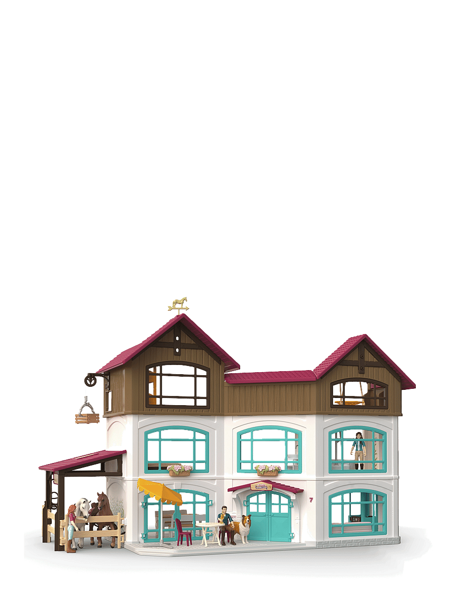 Schleich - Schleich Lakeside Villa & Paddock - lekset - multi - 5