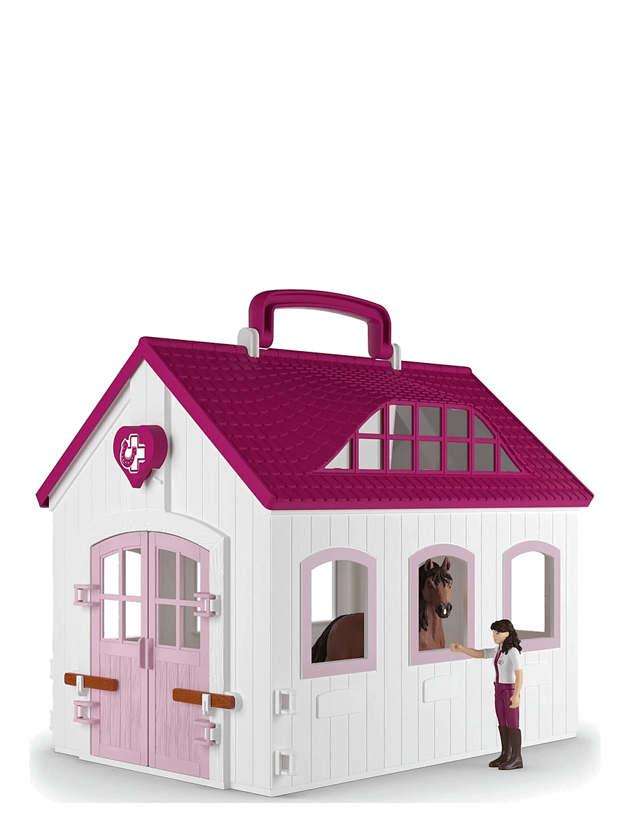 Schleich - Schleich Happy Horse Hospital - lekset - multi - 1