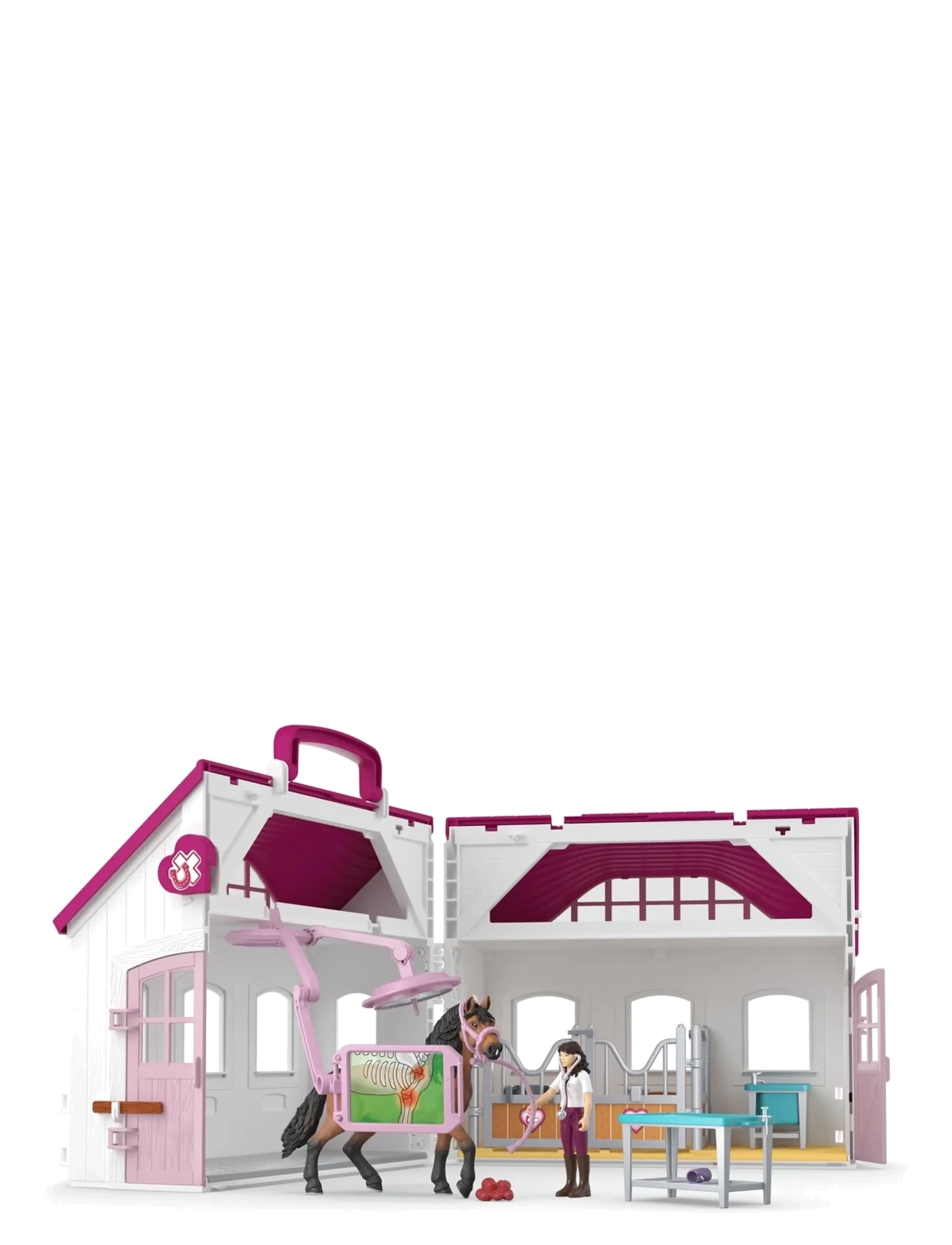 Schleich - Schleich Happy Horse Hospital - legesæt - multi - 3